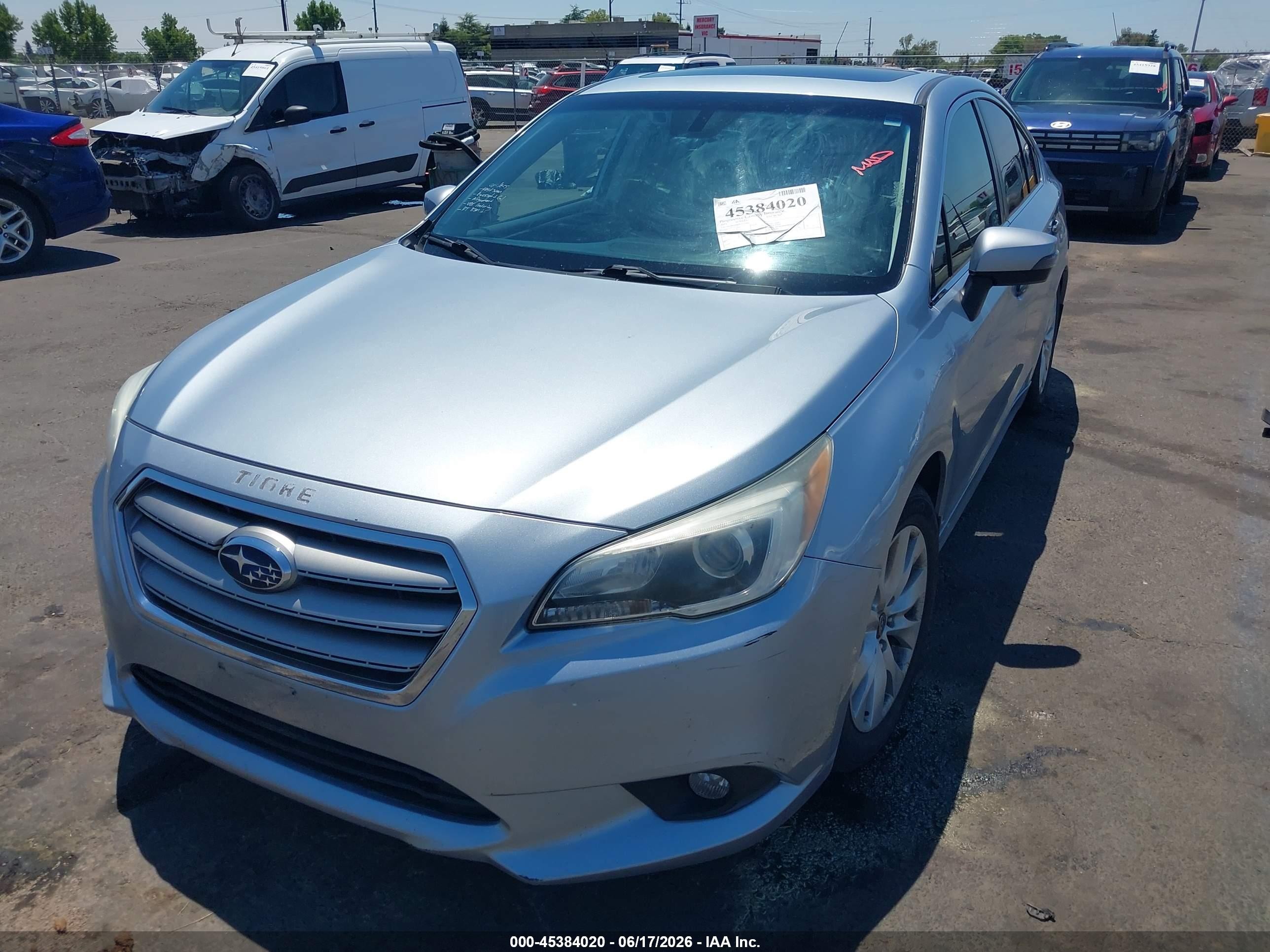 2015 Subaru Legacy 2.5i Premium Blue vin: 4S3BNAH60F3051966