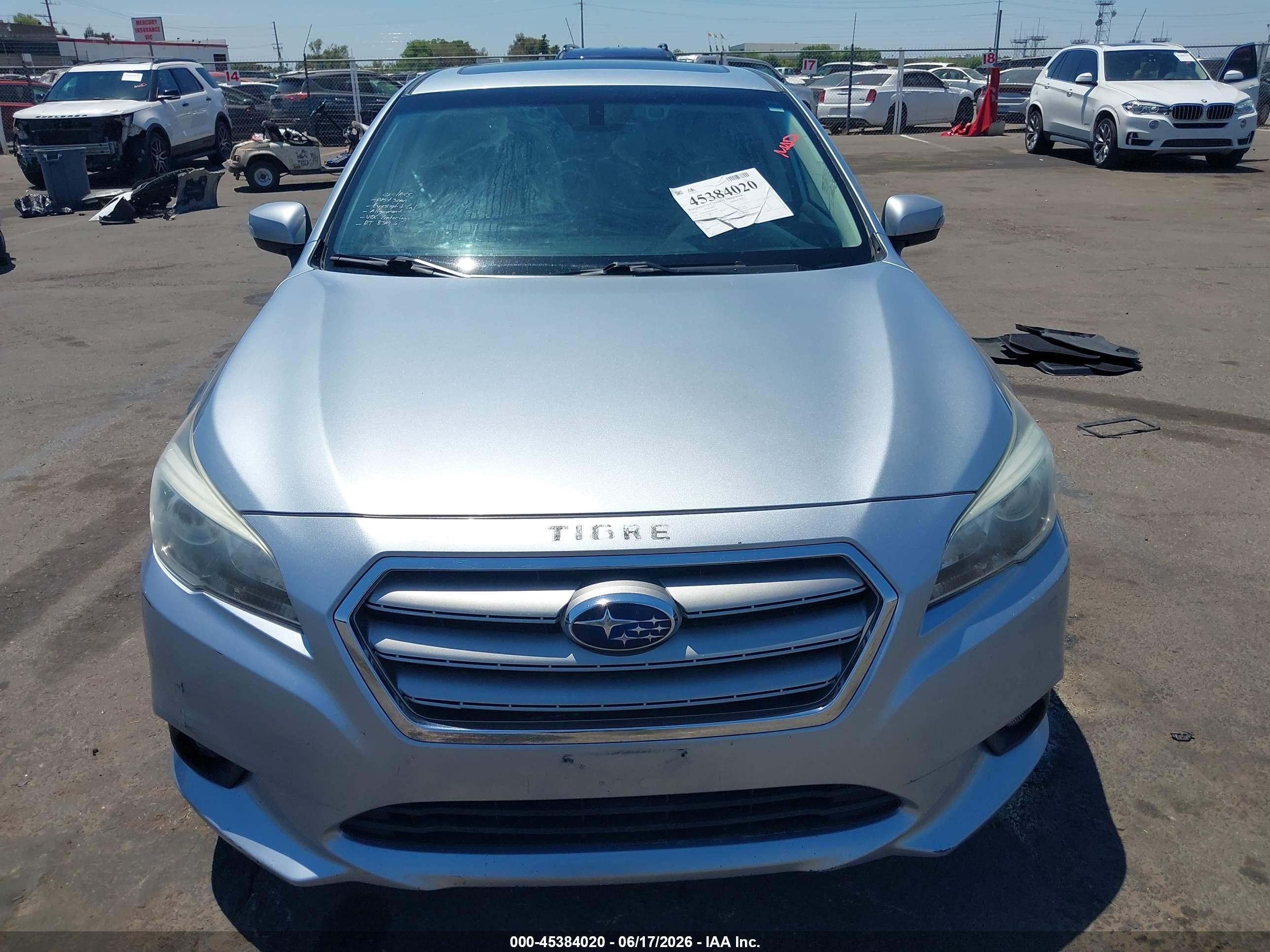 2015 Subaru Legacy 2.5i Premium Blue vin: 4S3BNAH60F3051966
