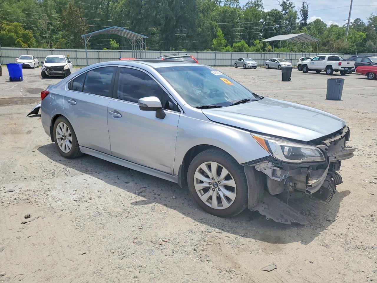 2015 Subaru Legacy 2.5i Premium Silver vin: 4S3BNAH61F3014408