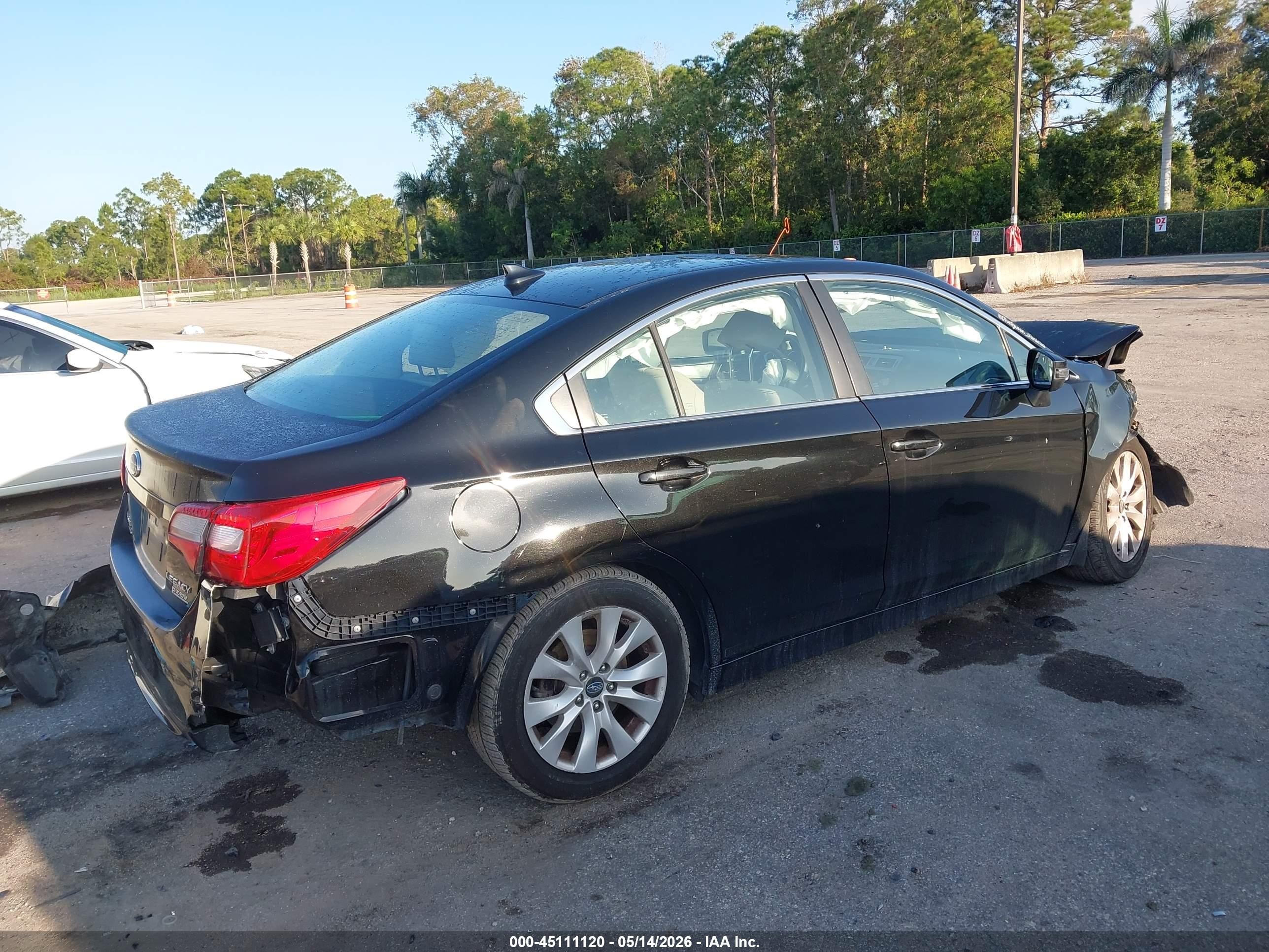 2017 Subaru Legacy 2.5i Premium Black vin: 4S3BNAH61H3024732