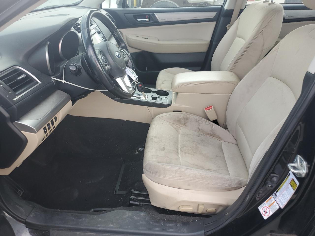 2015 Subaru Legacy 2.5i Premium Черный vin: 4S3BNAH62F3052049