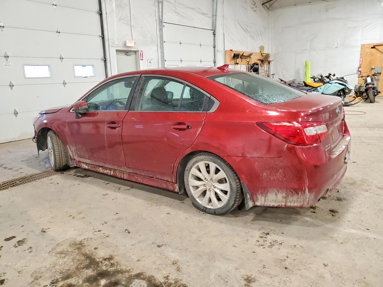 2017 Subaru Legacy 2.5i Premium Red vin: 4S3BNAH68H3043469