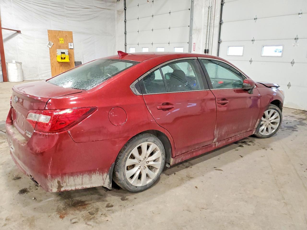 2017 Subaru Legacy 2.5i Premium Red vin: 4S3BNAH68H3043469