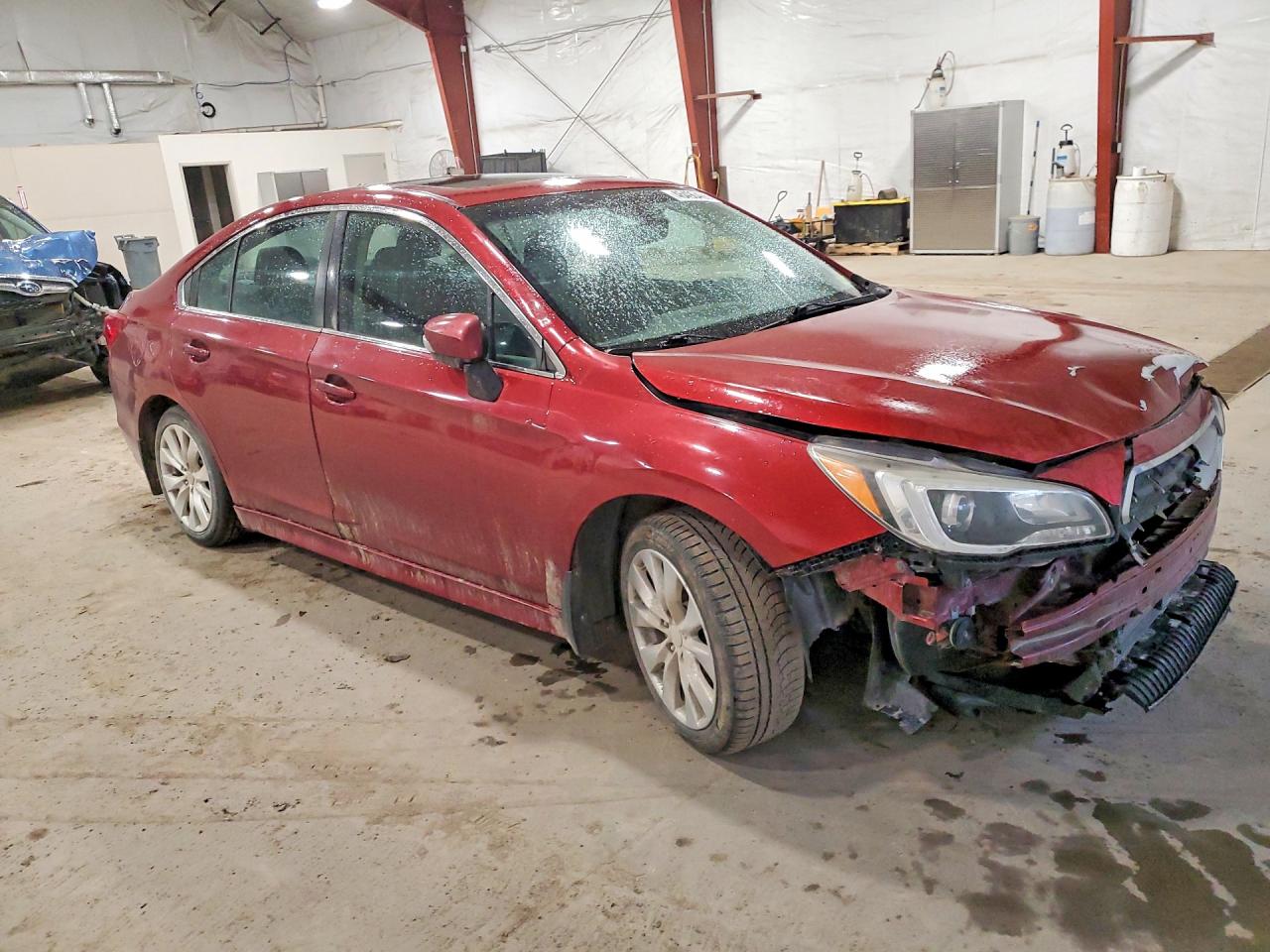 2017 Subaru Legacy 2.5i Premium Red vin: 4S3BNAH68H3043469