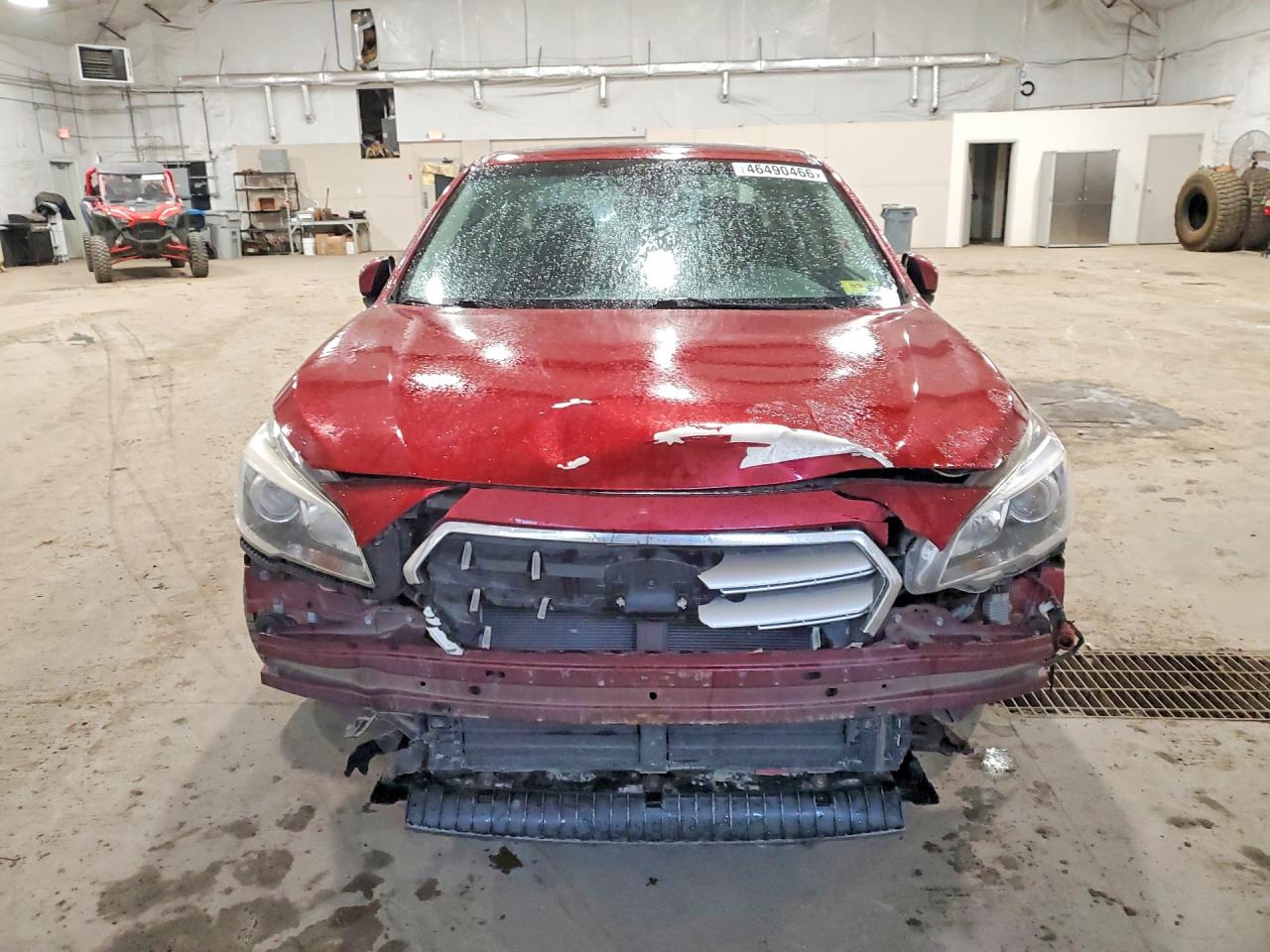 2017 Subaru Legacy 2.5i Premium Red vin: 4S3BNAH68H3043469