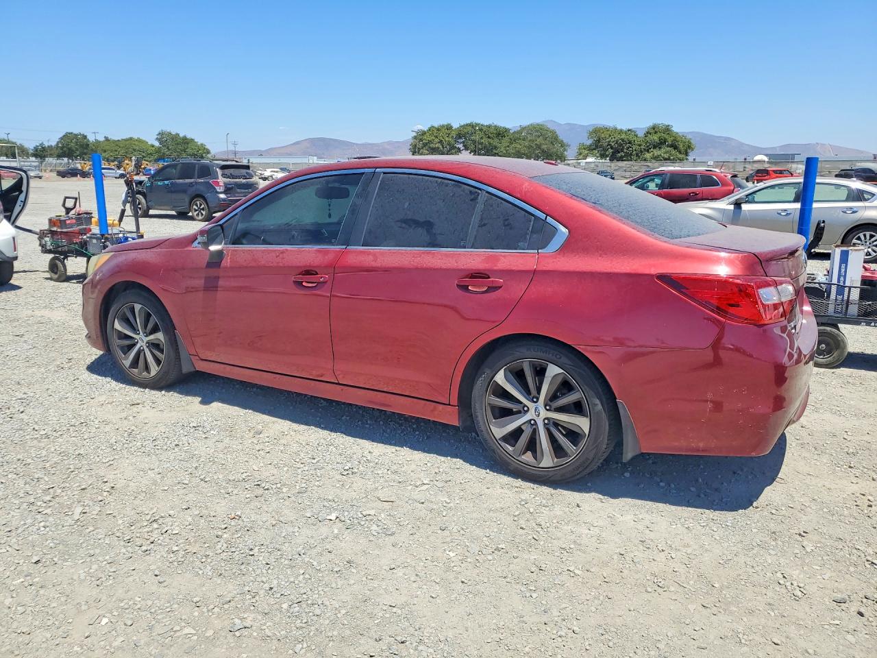 2015 Subaru Legacy 2.5i Limited Maroon vin: 4S3BNAJ60F3006164