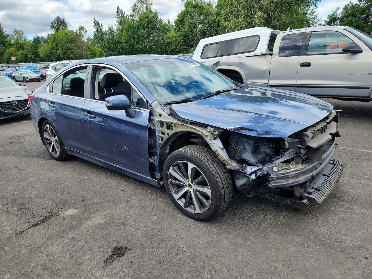 2015 Subaru Legacy 2.5i Limited Синий vin: 4S3BNAJ61F3019814