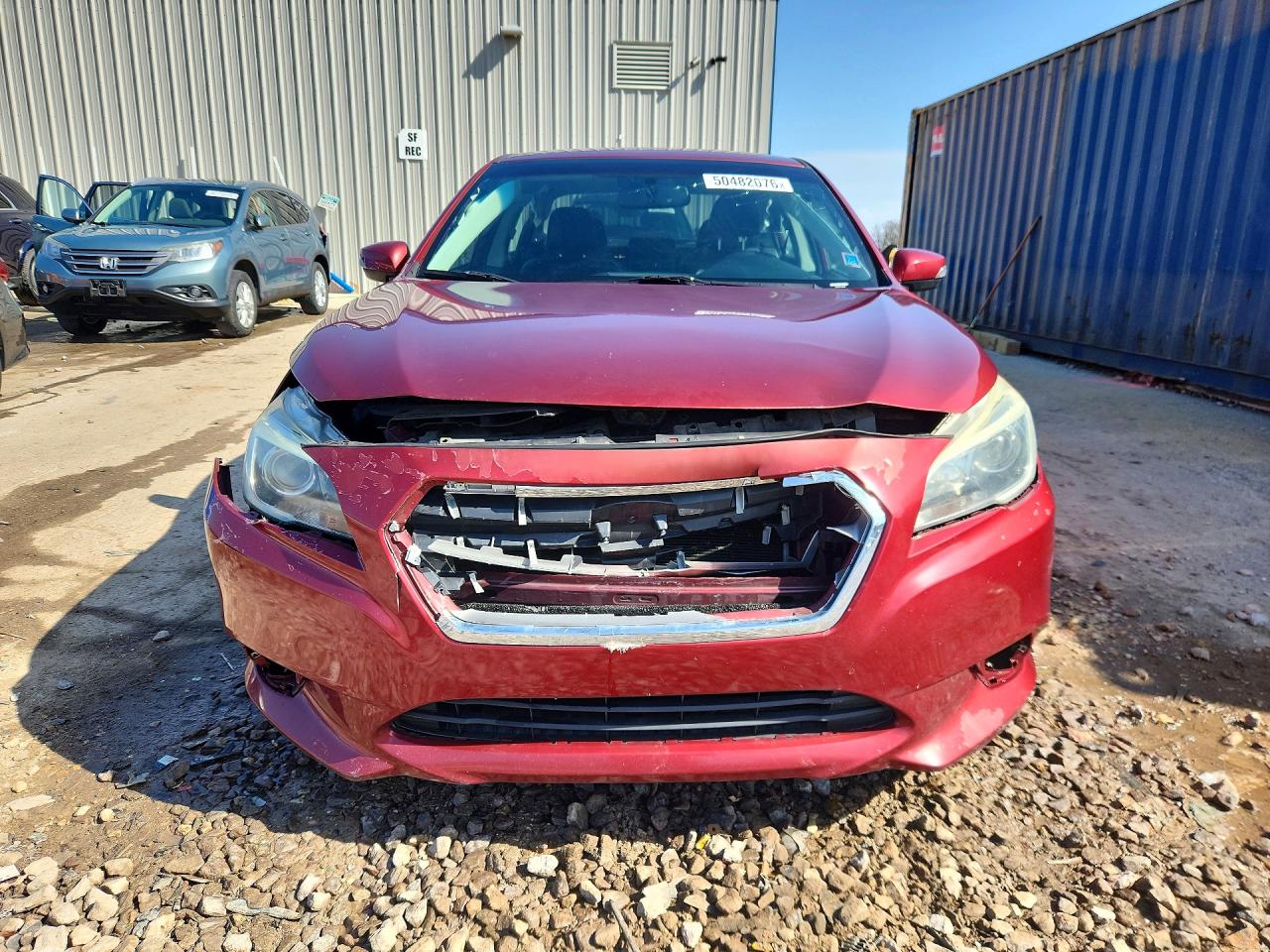 2015 Subaru Legacy 2.5i Limited Red vin: 4S3BNAJ61F3049234