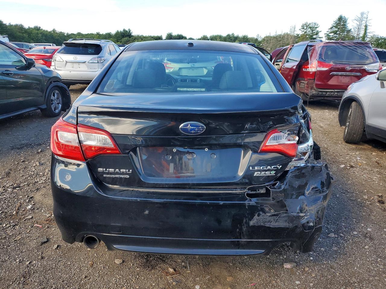 2015 Subaru Legacy 2.5i Limited Black vin: 4S3BNAJ63F3045881
