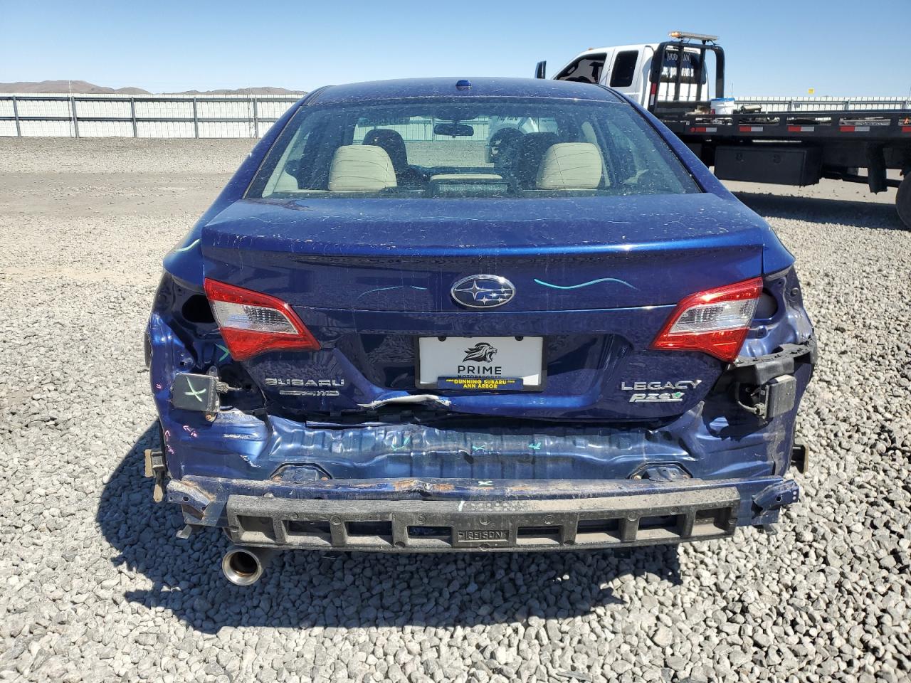 2015 Subaru Legacy 2.5i Limited Blue vin: 4S3BNAJ68F3059615