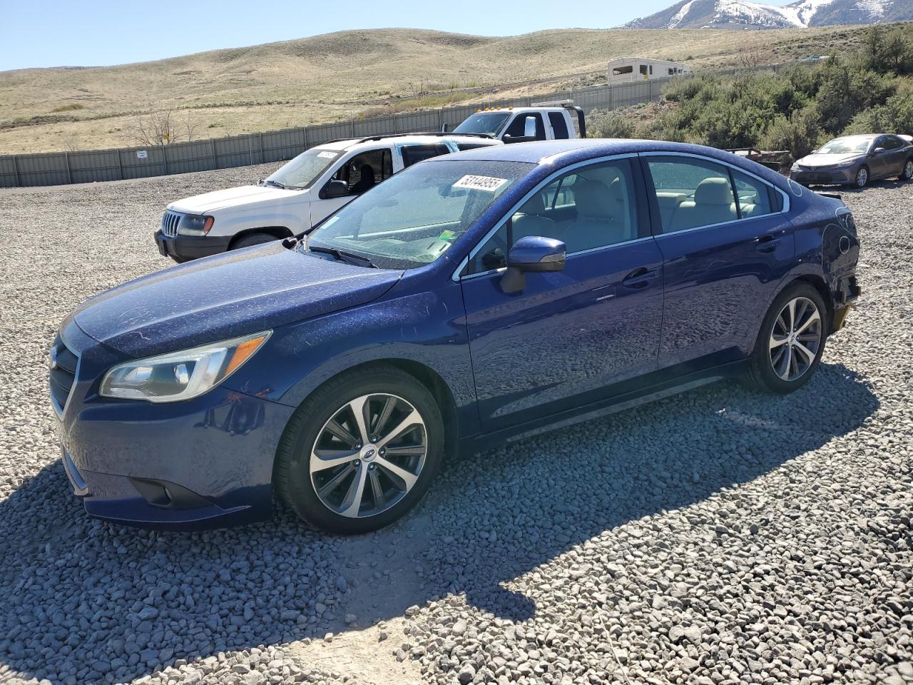 2015 Subaru Legacy 2.5i Limited Blue vin: 4S3BNAJ68F3059615