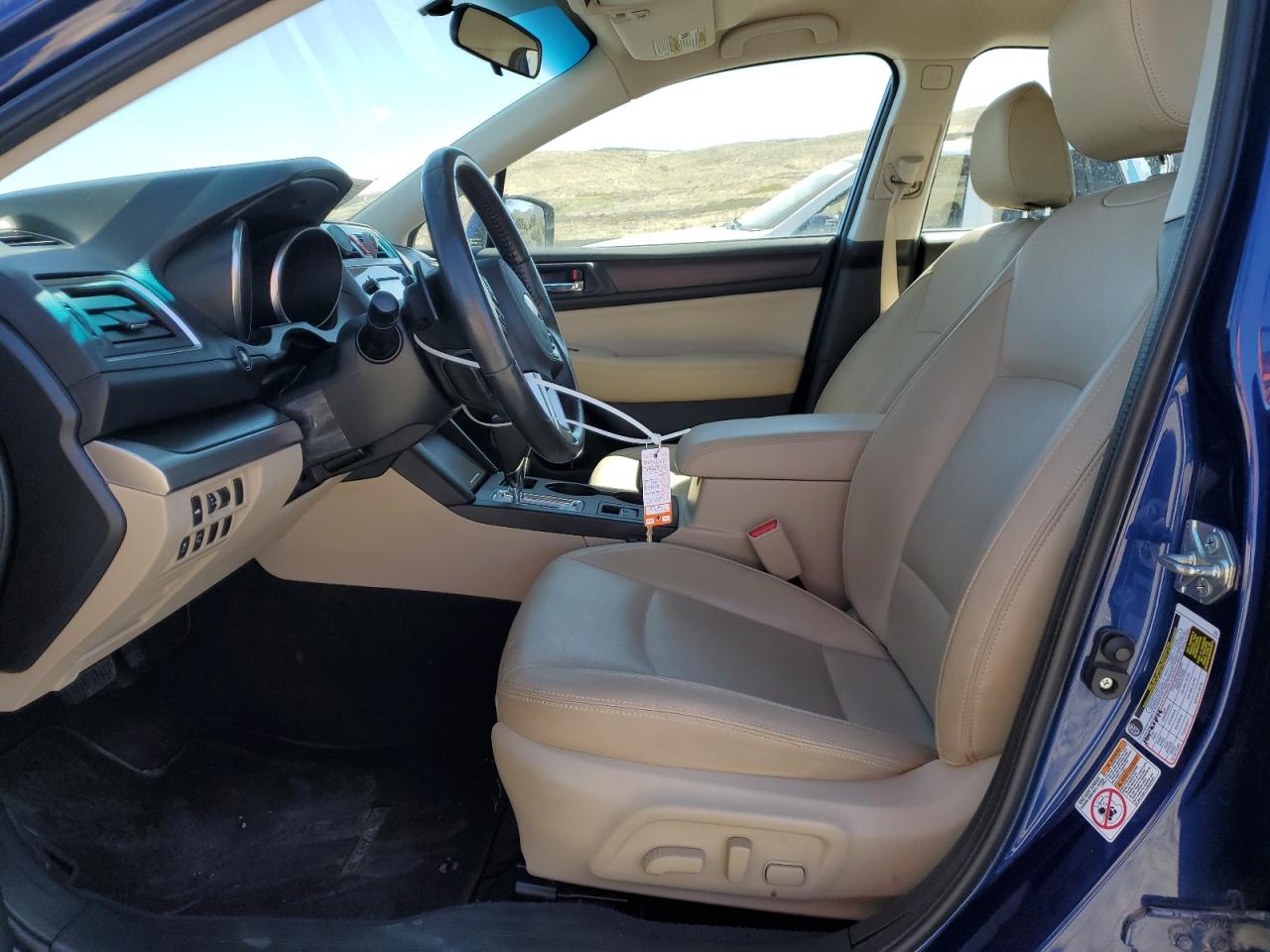 2015 Subaru Legacy 2.5i Limited Blue vin: 4S3BNAJ68F3059615