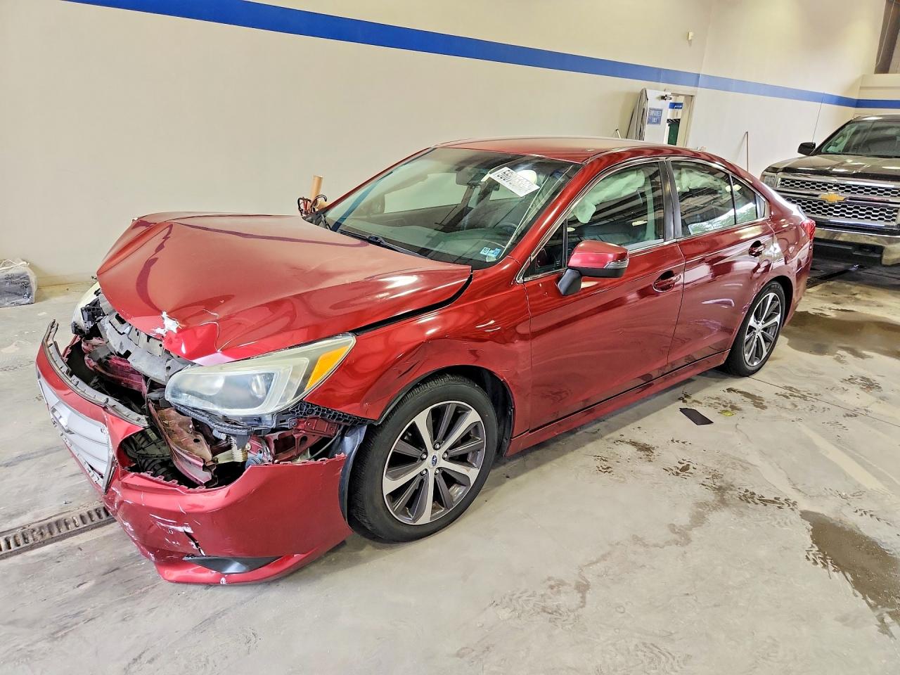 2015 Subaru Legacy 2.5i Limited Burgundy vin: 4S3BNAJ6XF3052178