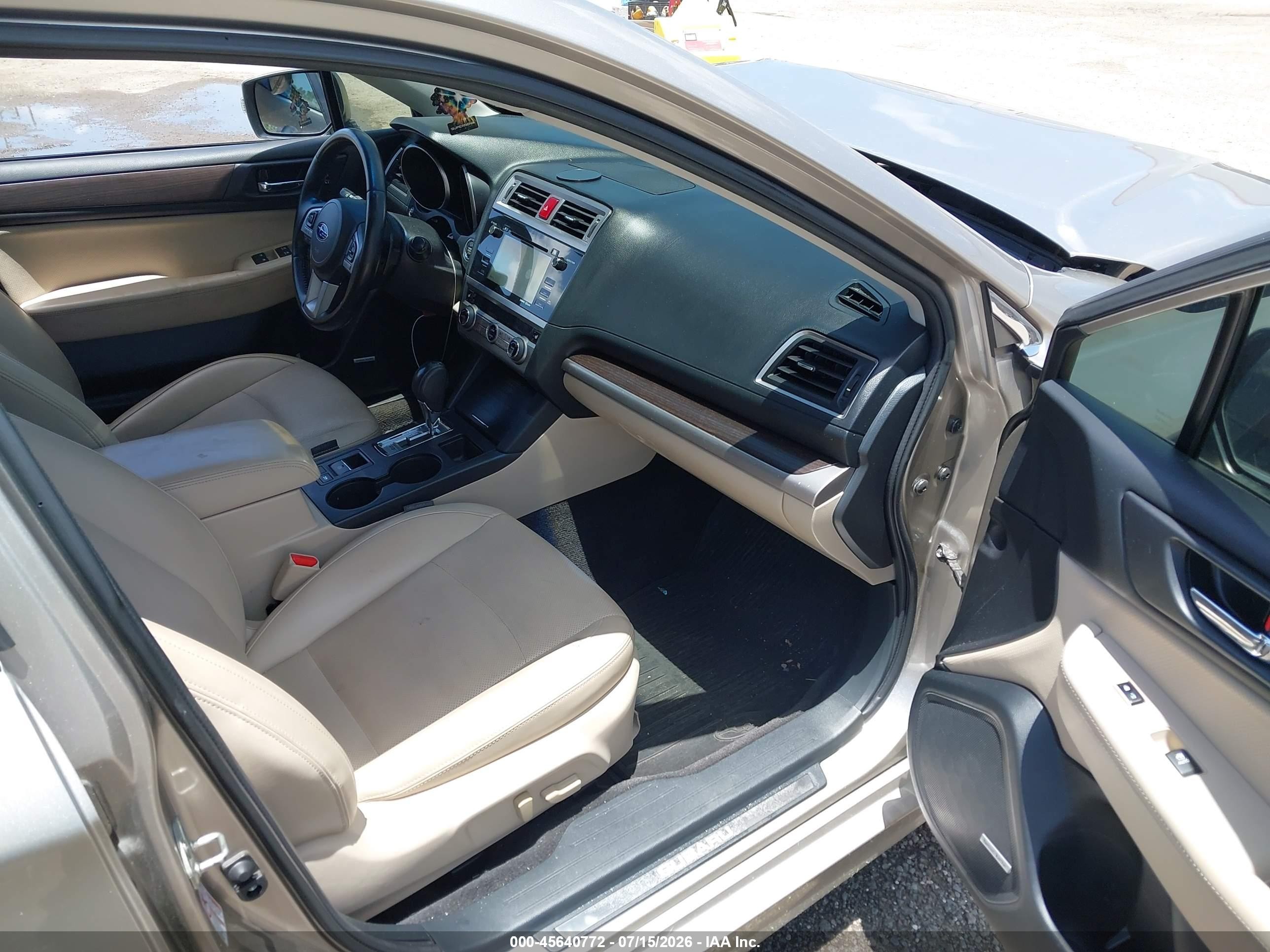 2015 Subaru Legacy 2.5i Limited Brown vin: 4S3BNAL60F3006078