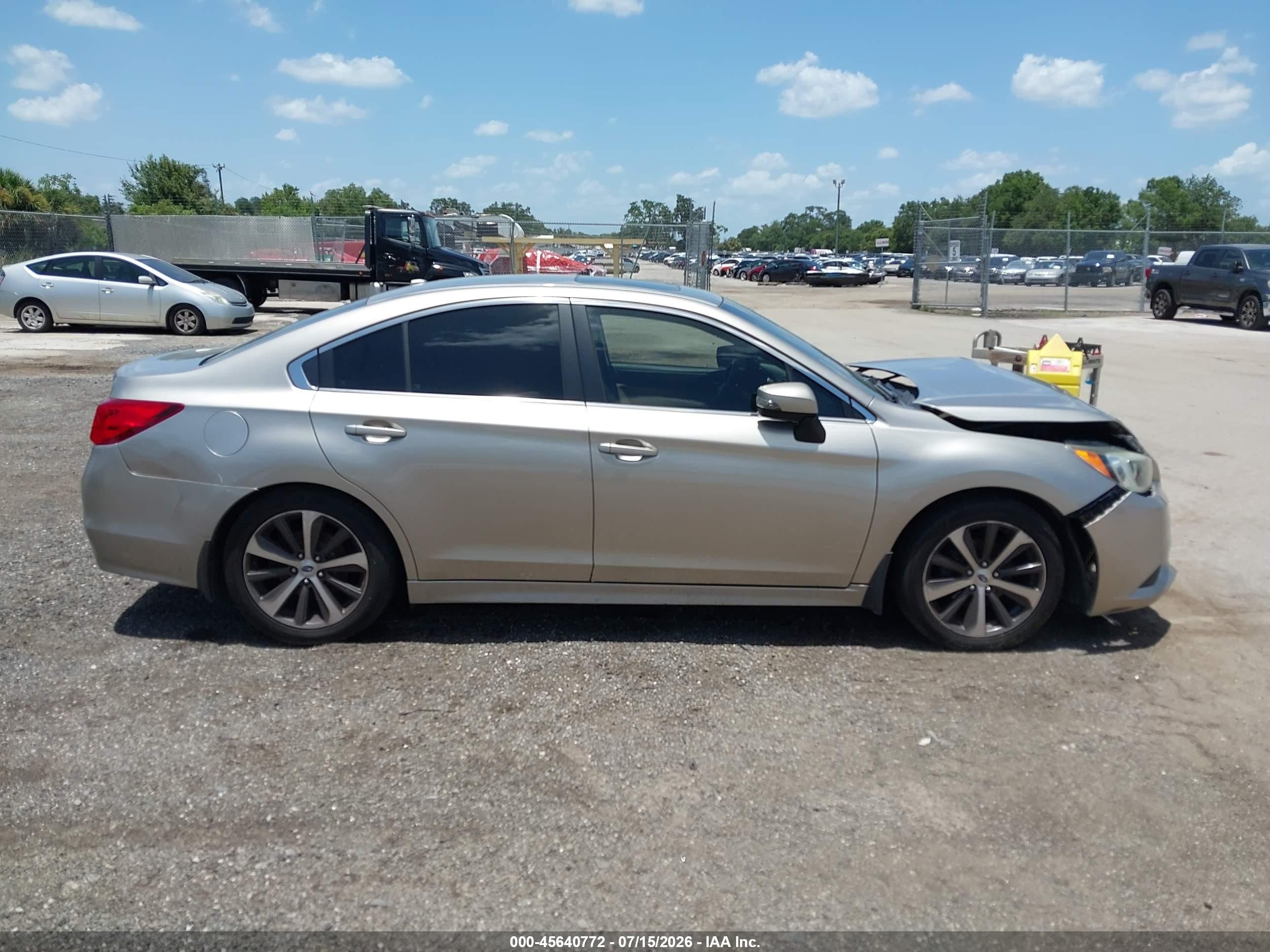 2015 Subaru Legacy 2.5i Limited Brown vin: 4S3BNAL60F3006078