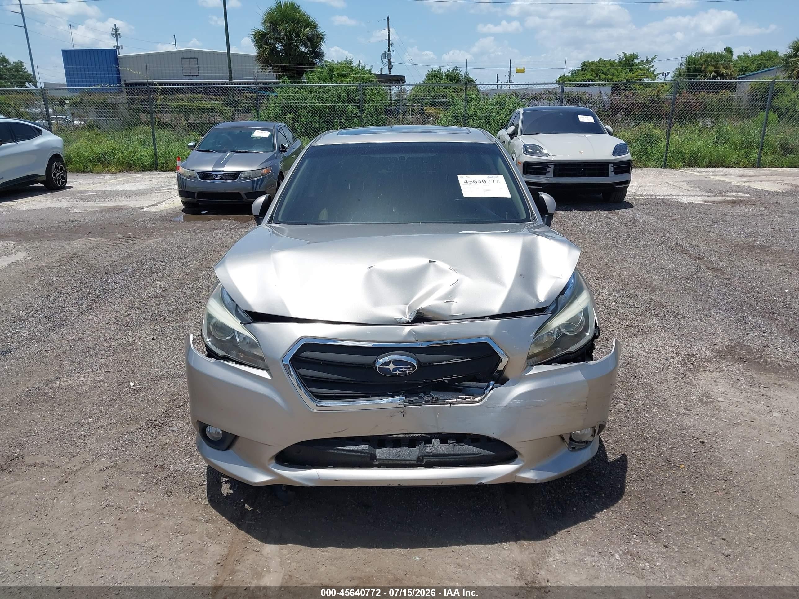 2015 Subaru Legacy 2.5i Limited Brown vin: 4S3BNAL60F3006078
