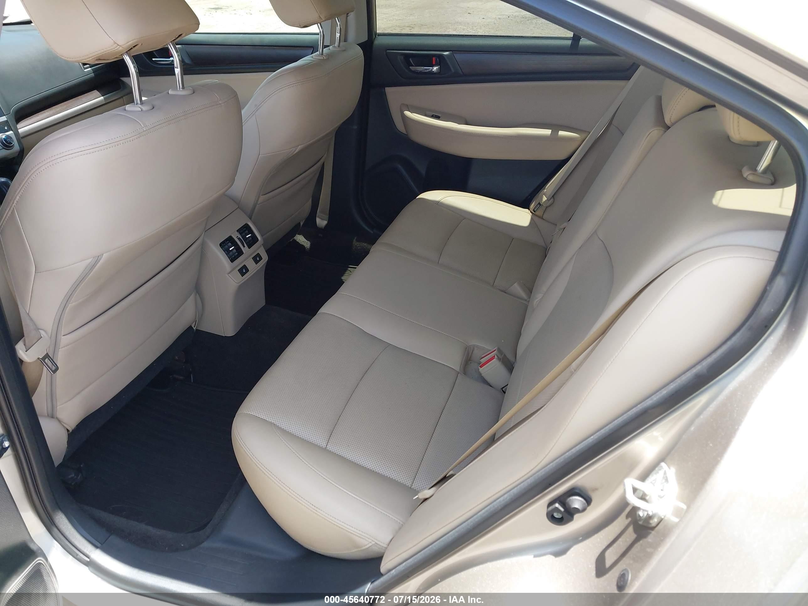 2015 Subaru Legacy 2.5i Limited Brown vin: 4S3BNAL60F3006078