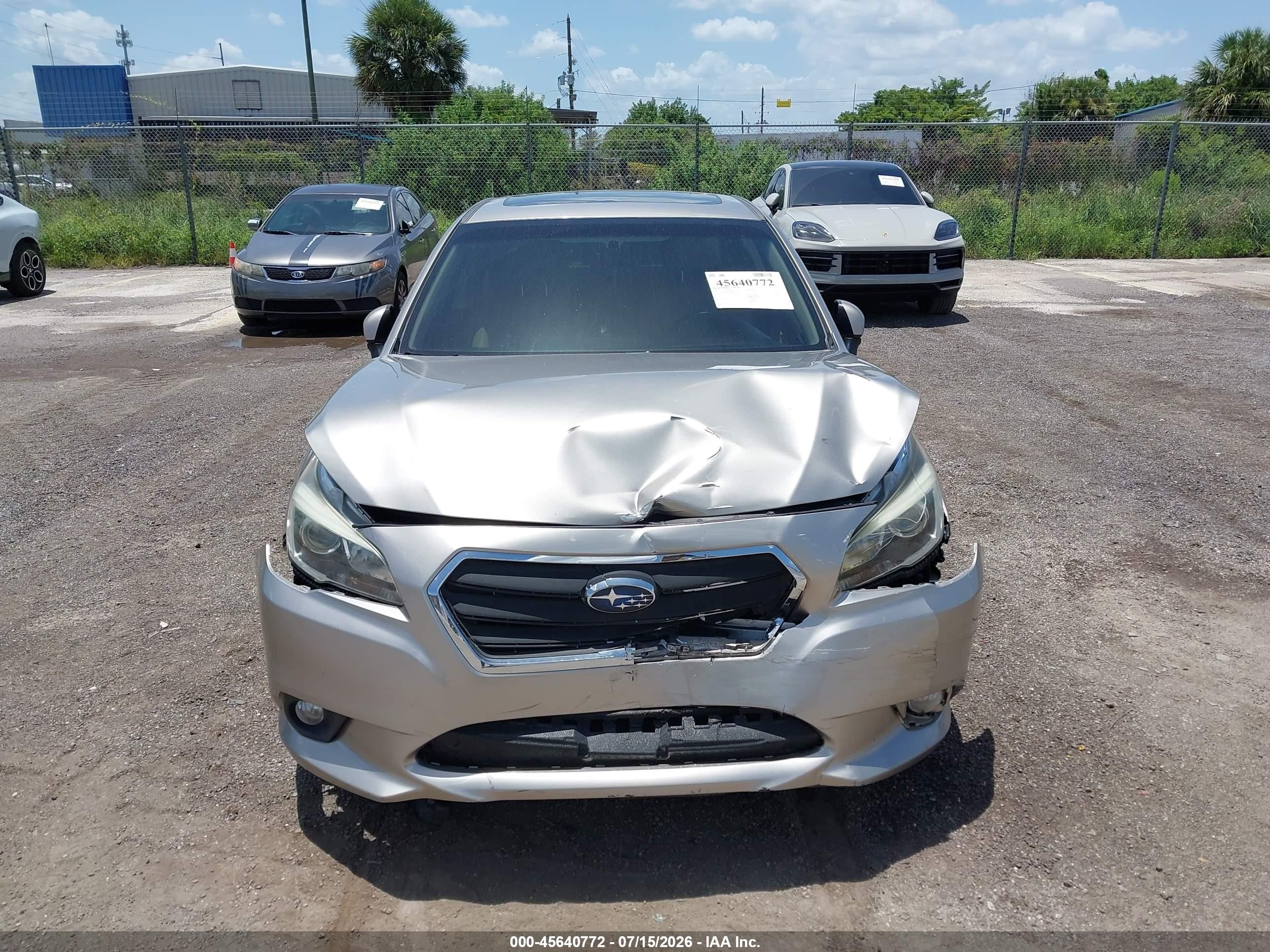 2015 Subaru Legacy 2.5i Limited Brown vin: 4S3BNAL60F3006078