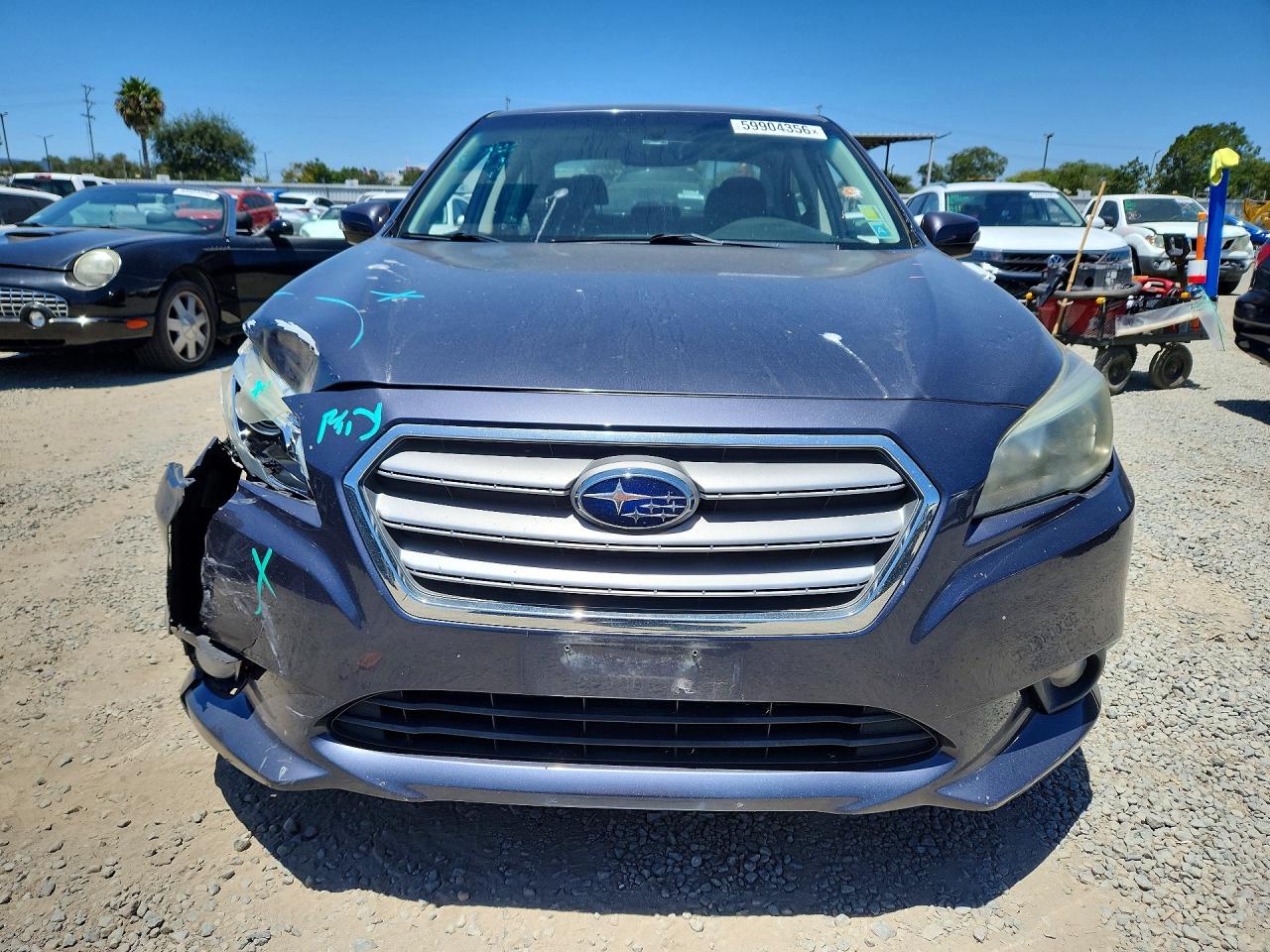 2015 Subaru Legacy 2.5i Limited Charcoal vin: 4S3BNAL62F3022394