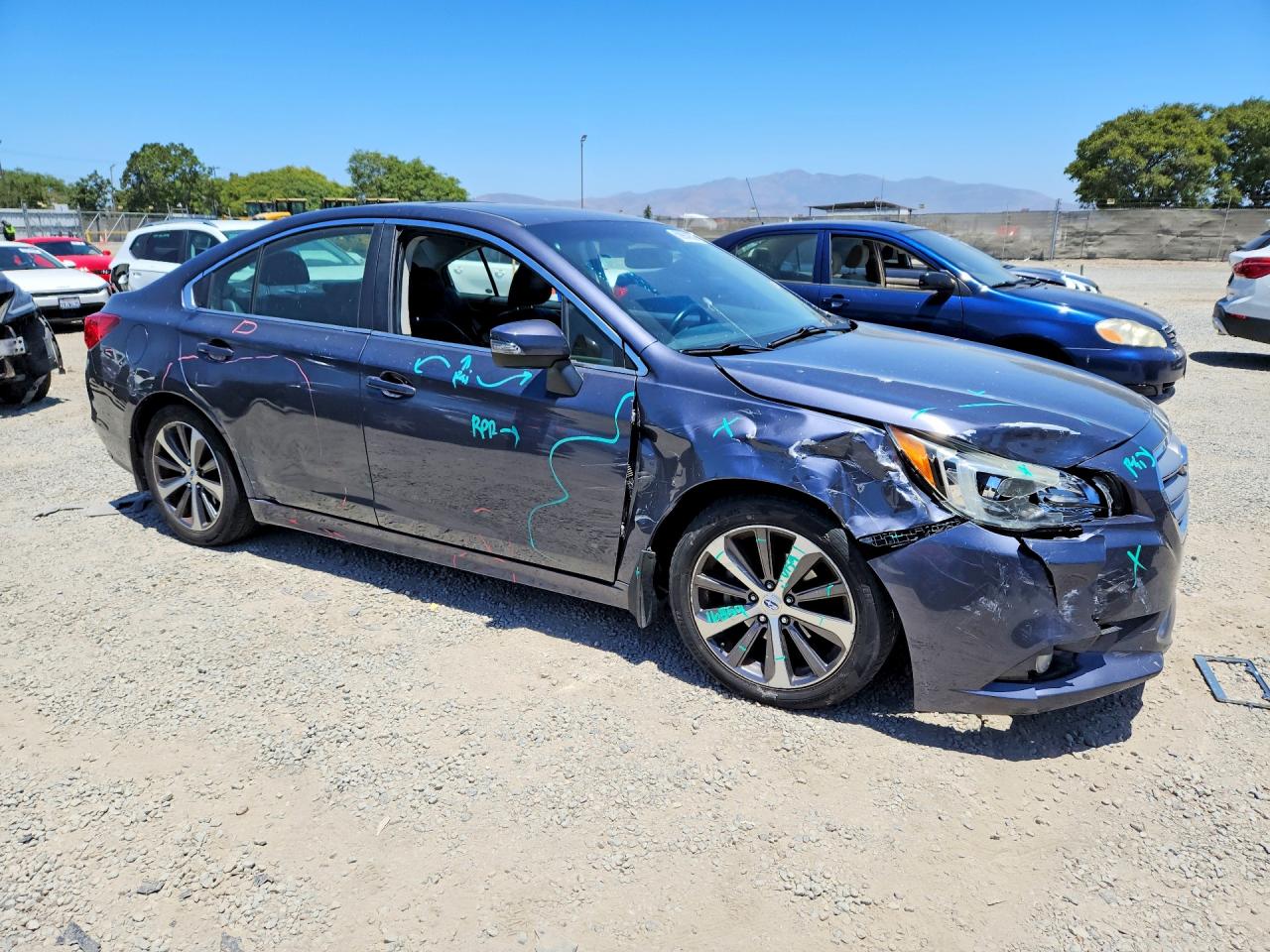 2015 Subaru Legacy 2.5i Limited Charcoal vin: 4S3BNAL62F3022394