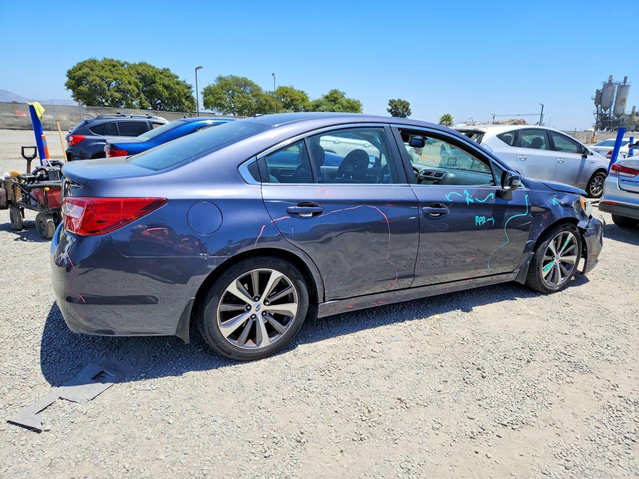 2015 Subaru Legacy 2.5i Limited Charcoal vin: 4S3BNAL62F3022394