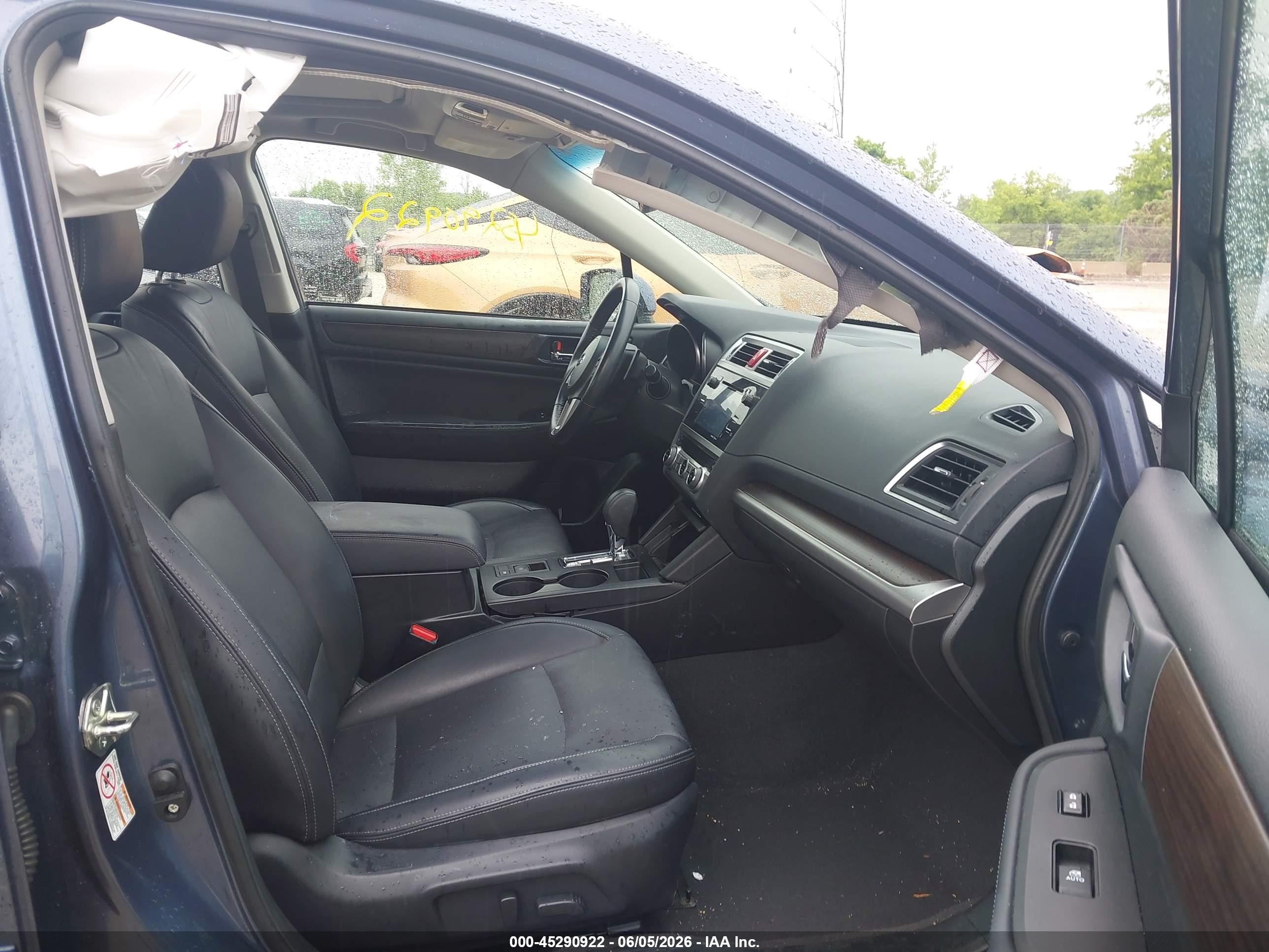 2015 Subaru Legacy 2.5i Limited Blue vin: 4S3BNAL64F3073167