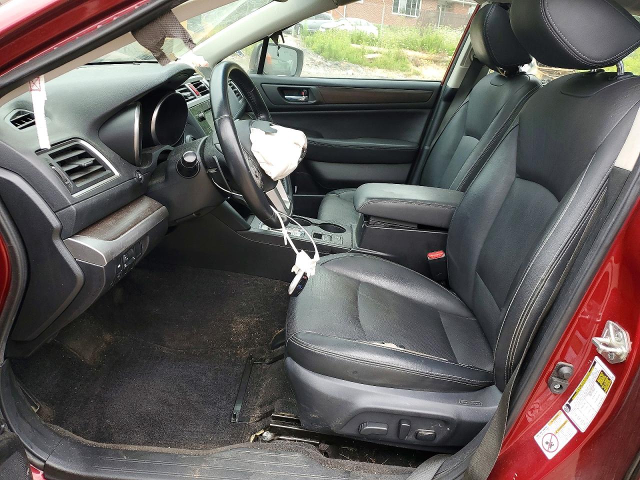 2015 Subaru Legacy 2.5i Limited Бордовый vin: 4S3BNAL65F3024222