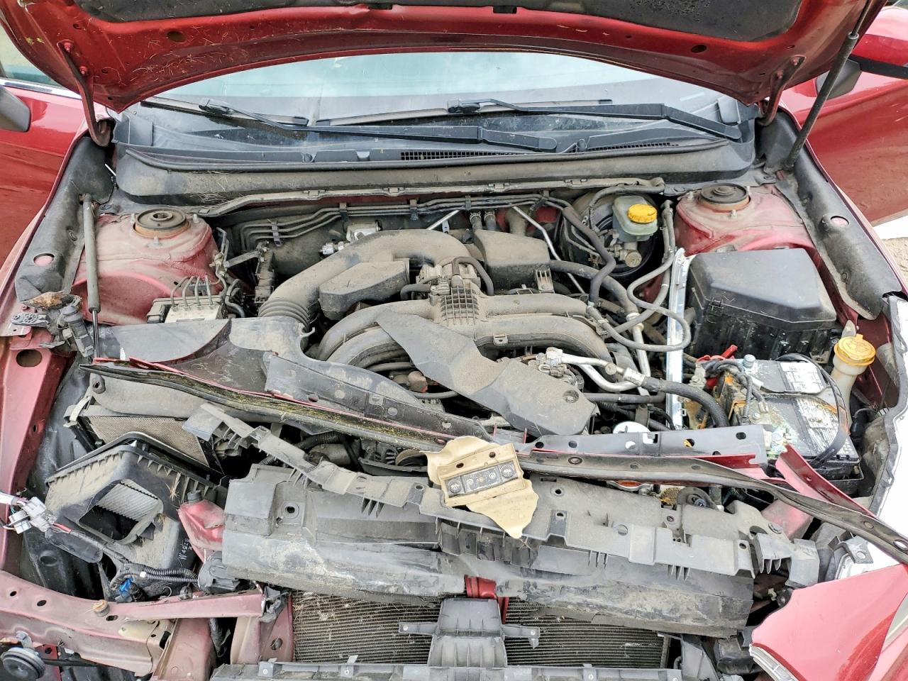 2015 Subaru Legacy 2.5i Limited Бордовый vin: 4S3BNAL65F3024222