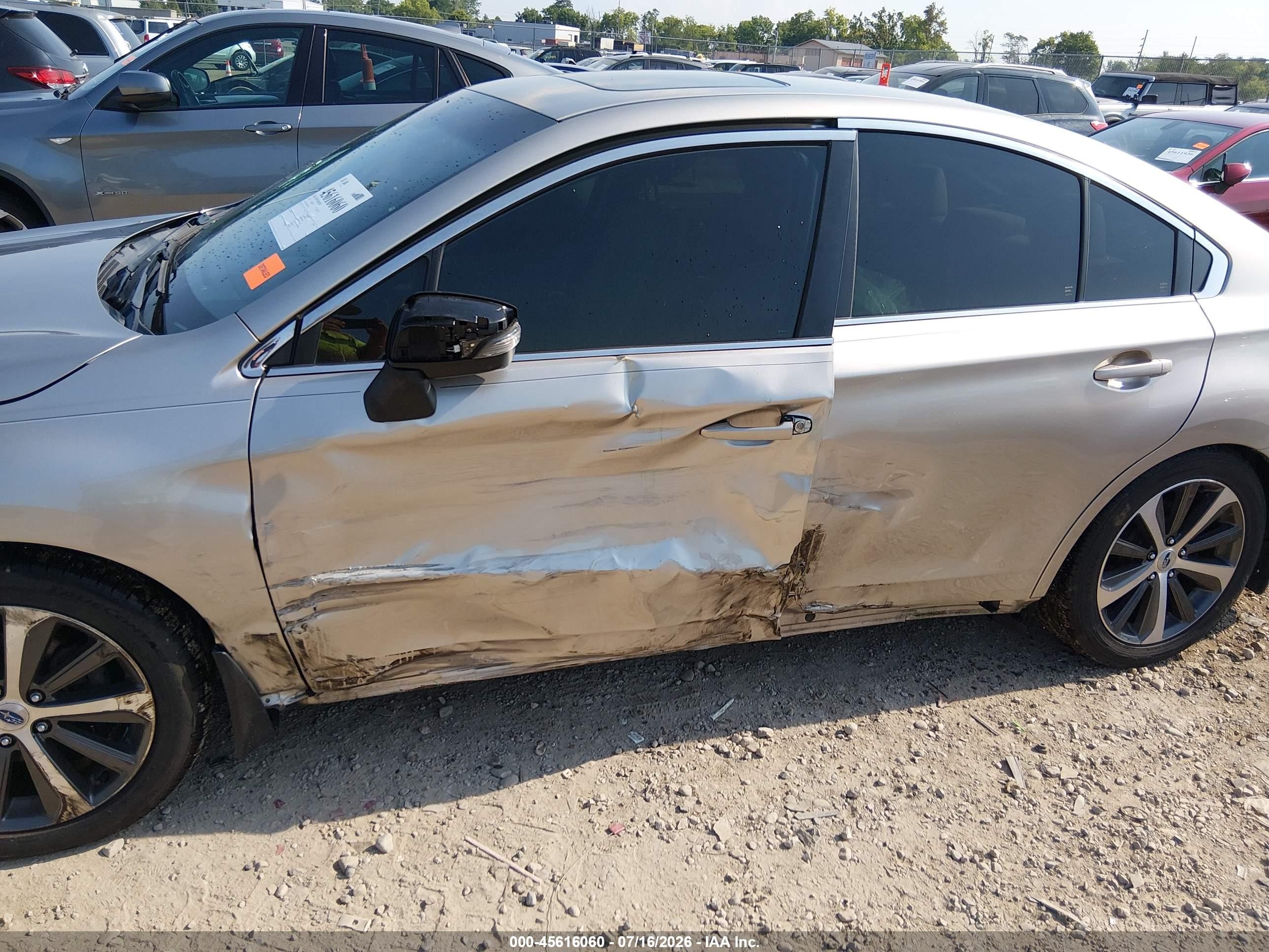 2015 Subaru Legacy 2.5i Limited Желто-коричневый vin: 4S3BNAL68F3012694