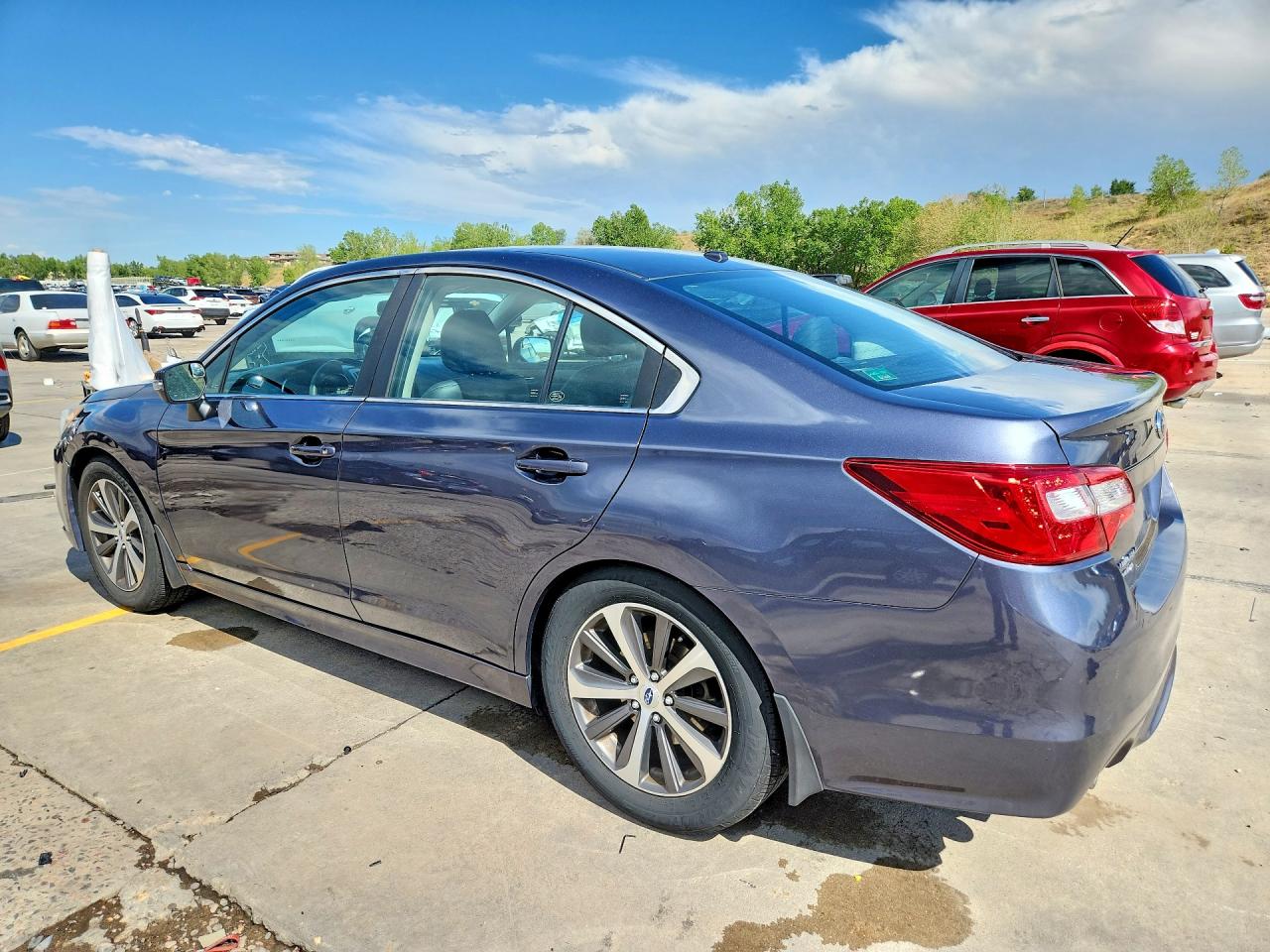 2015 Subaru Legacy 2.5i Limited Gray vin: 4S3BNAL68F3053438