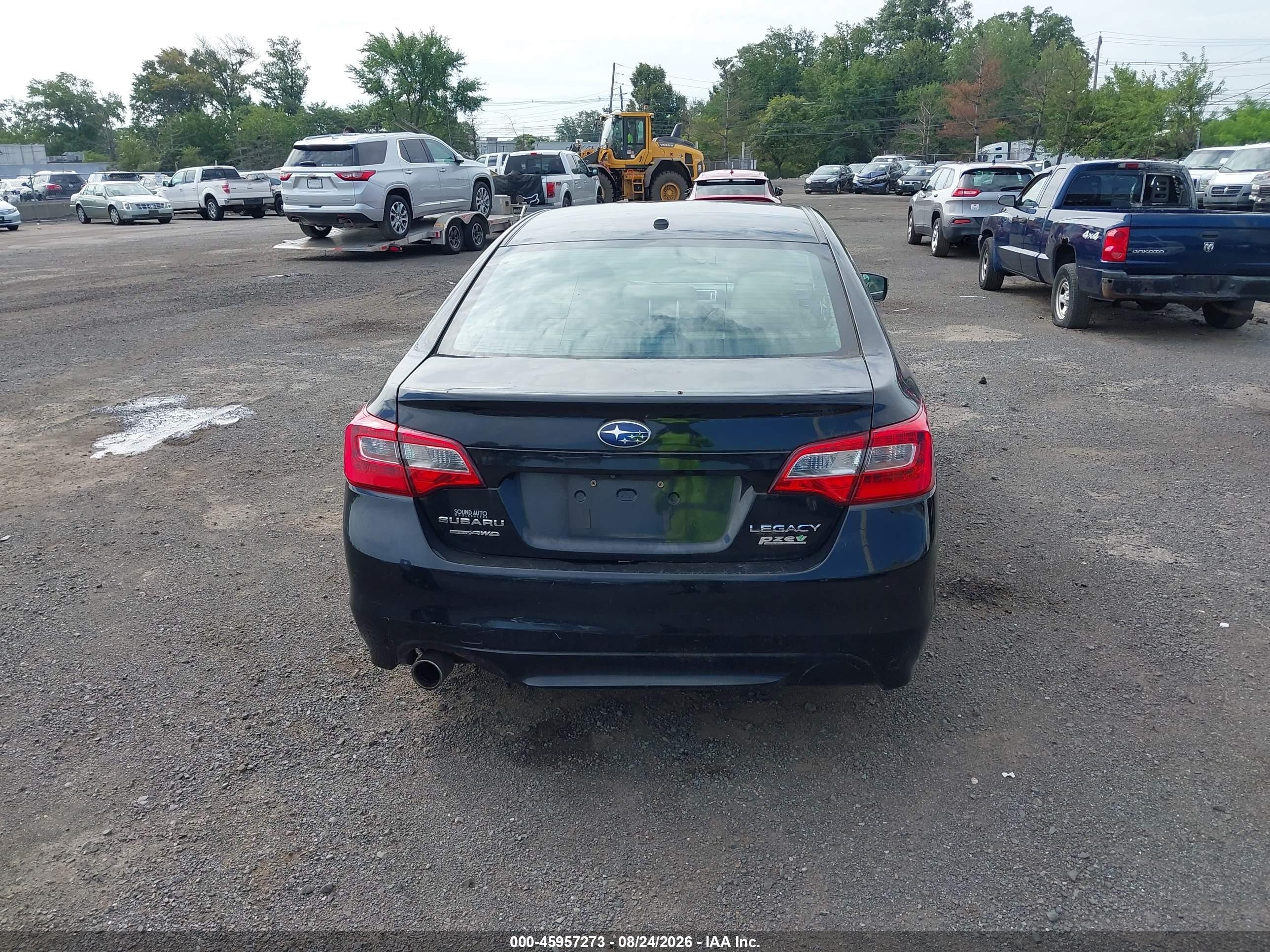 2015 Subaru Legacy 2.5i Limited Black vin: 4S3BNAL69F3027124