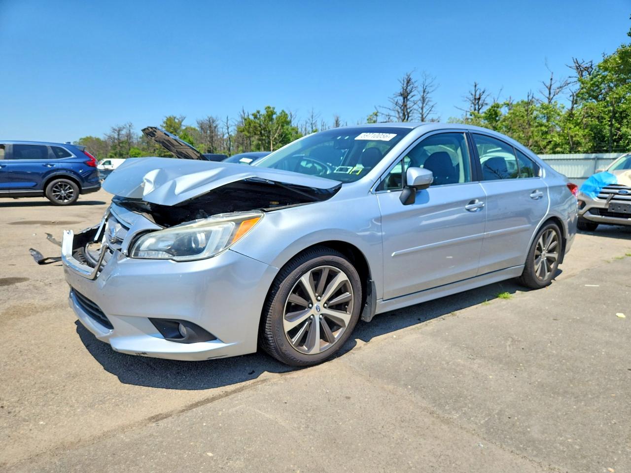 2015 Subaru Legacy 2.5i Limited Silver vin: 4S3BNAL69F3065338