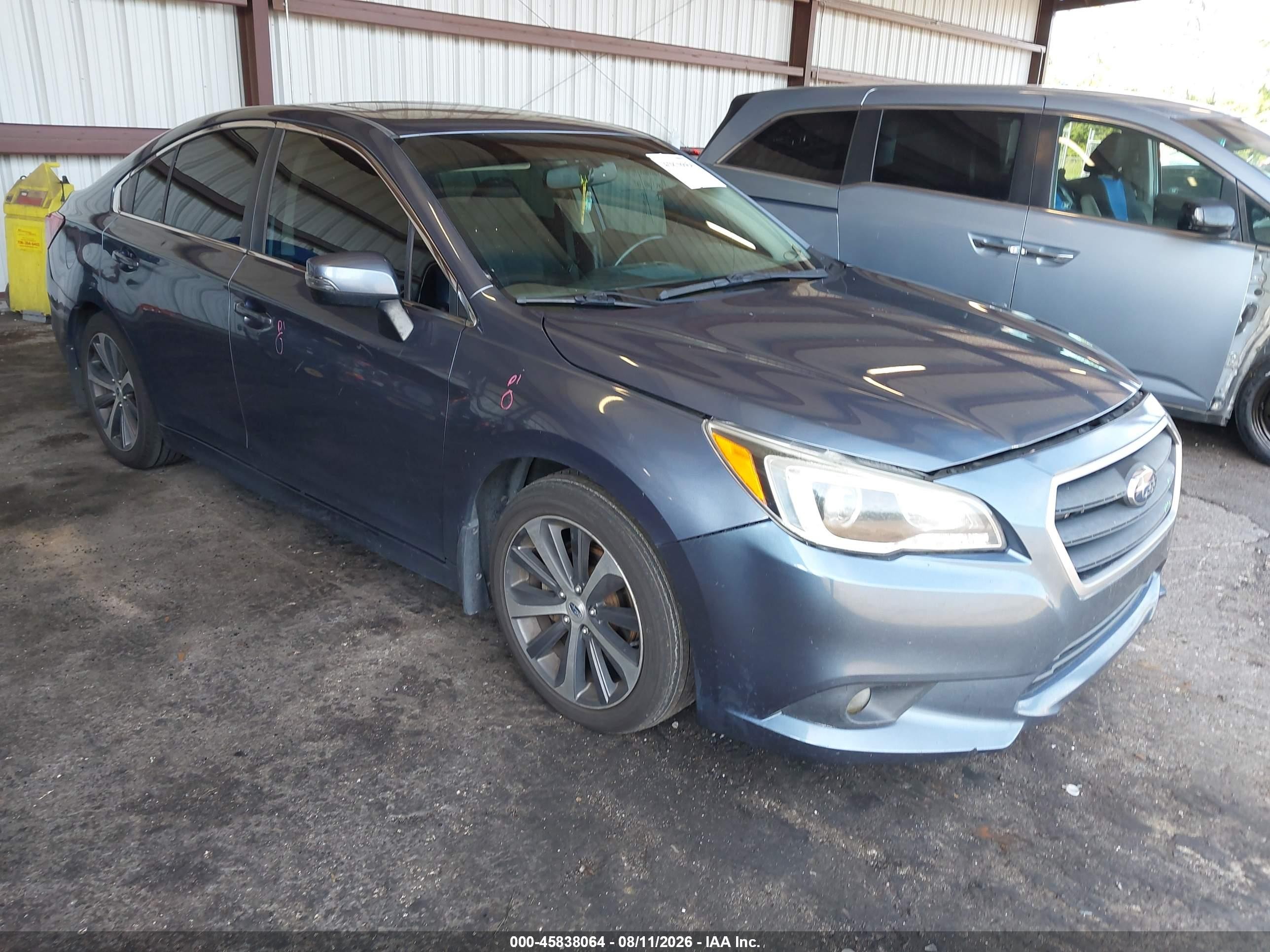 2015 Subaru Legacy 2.5i Limited Blue vin: 4S3BNAL6XF3025978