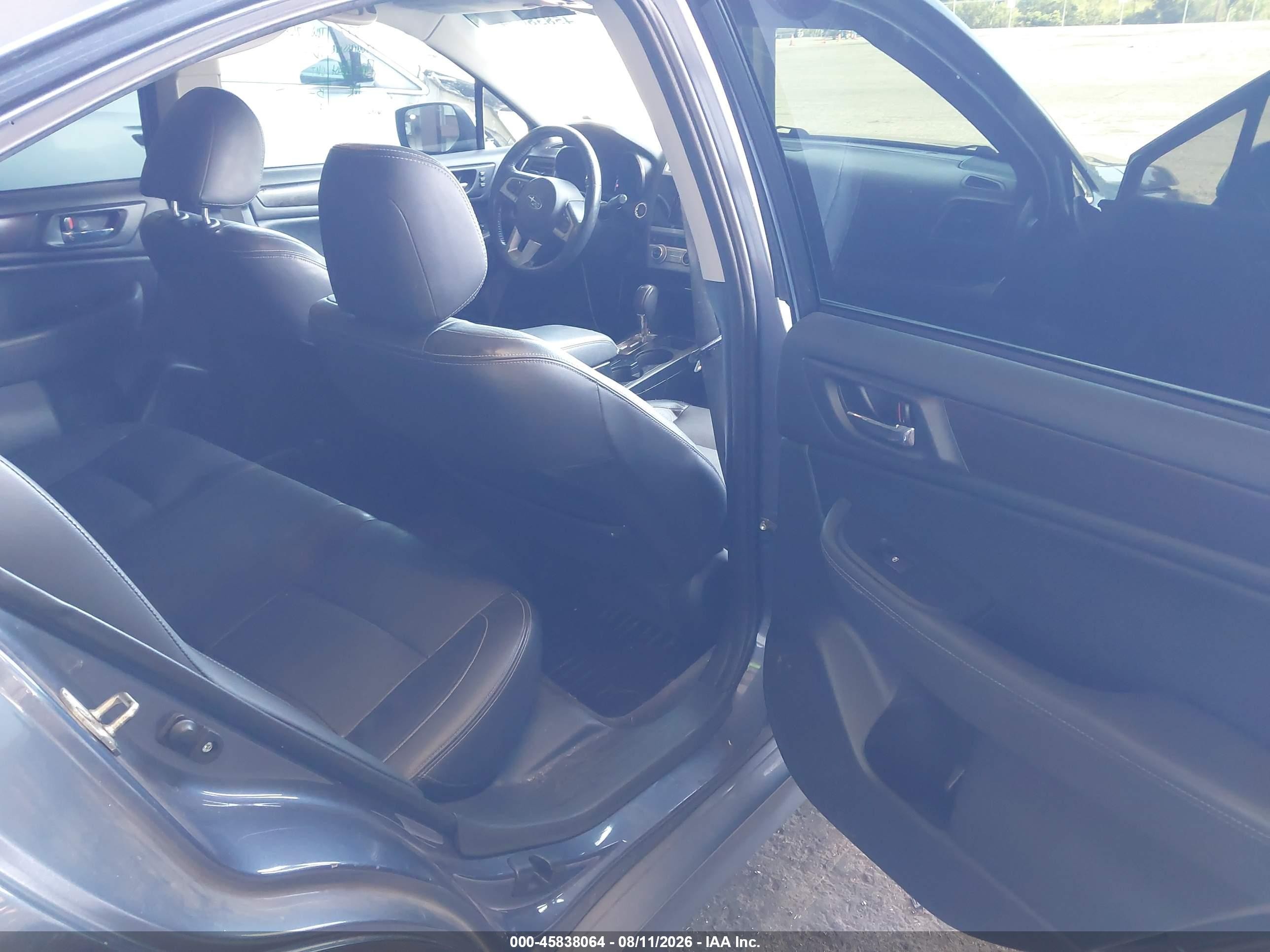 2015 Subaru Legacy 2.5i Limited Blue vin: 4S3BNAL6XF3025978