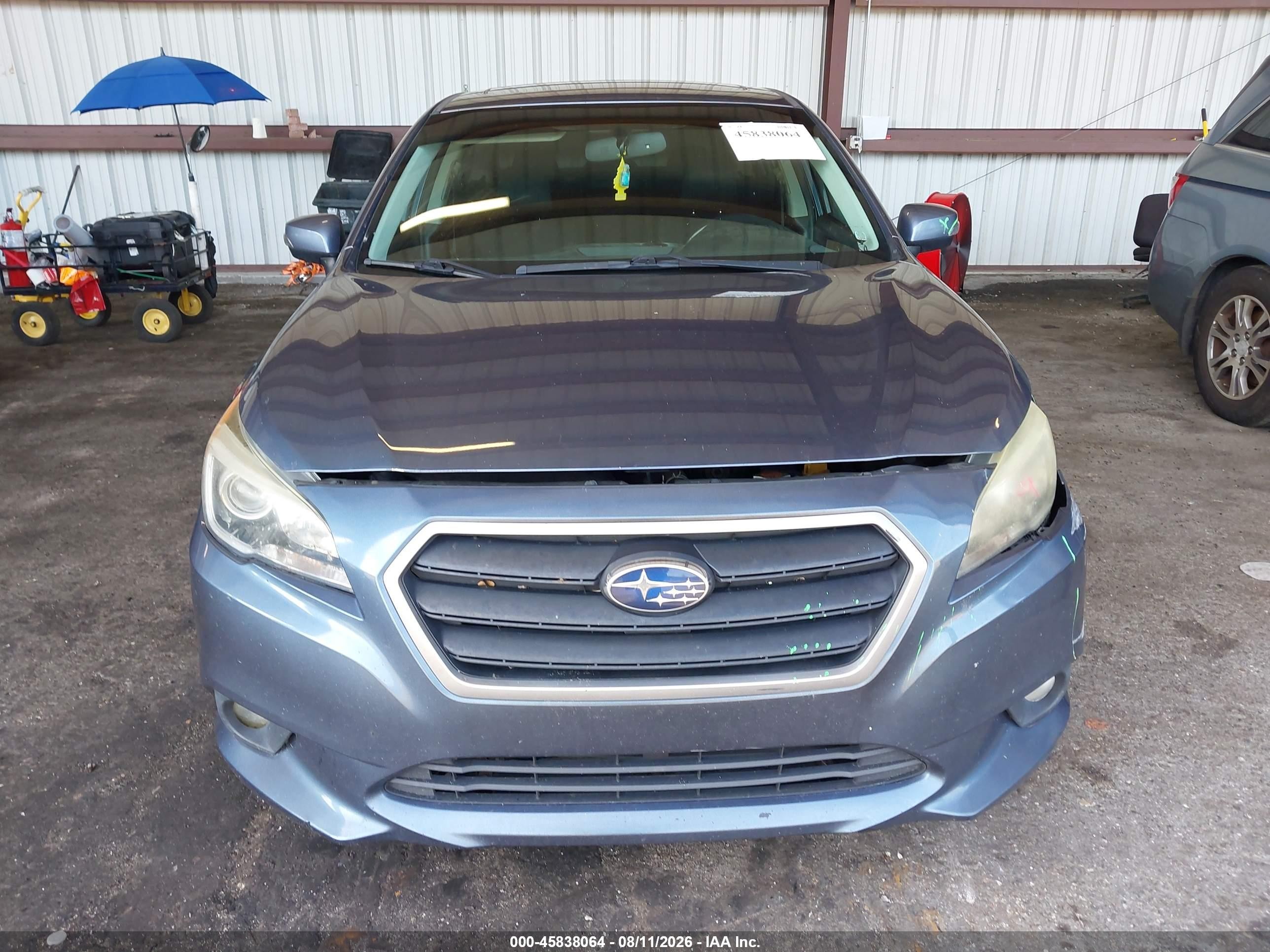 2015 Subaru Legacy 2.5i Limited Blue vin: 4S3BNAL6XF3025978