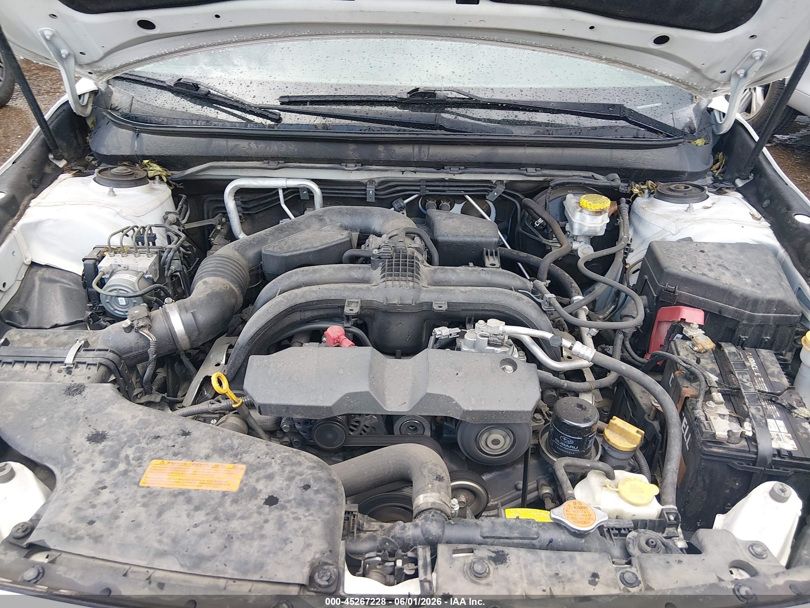 2018 Subaru Legacy 2.5i Limited Белый vin: 4S3BNAN62J3035703