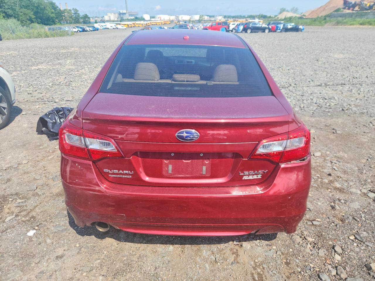 2015 Subaru Legacy 2.5i Limited Red vin: 4S3BNAN63F3027892