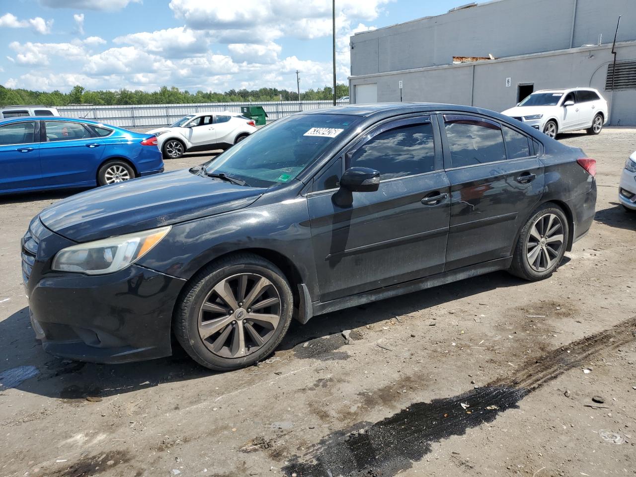 2015 Subaru Legacy 2.5i Limited Black vin: 4S3BNAN63F3049276 Damage: Front Bumper/Cover, Broken, Replacement Required
