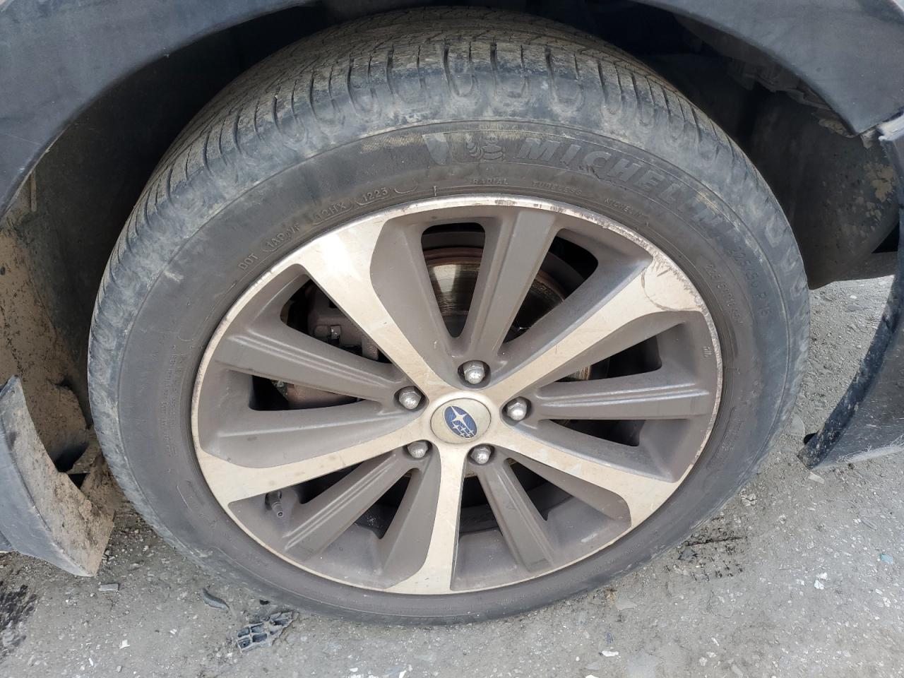 2015 Subaru Legacy 2.5i Limited Black vin: 4S3BNAN63F3049276 Damage: Right Front Wheel, Curb Rash, > 12 Inches
