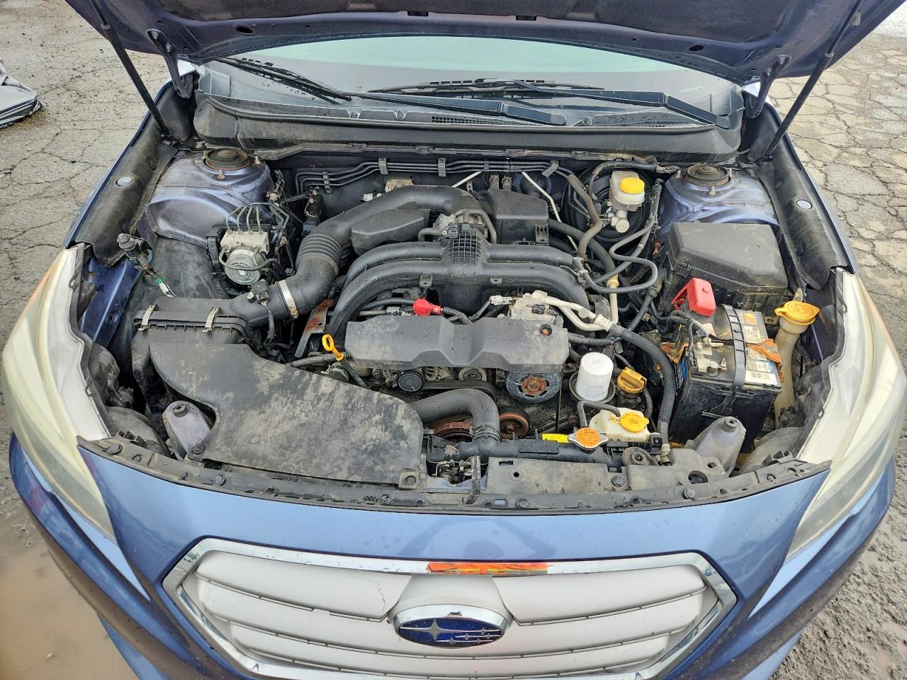 2015 Subaru Legacy 2.5i Limited Blue vin: 4S3BNAN63F3070709
