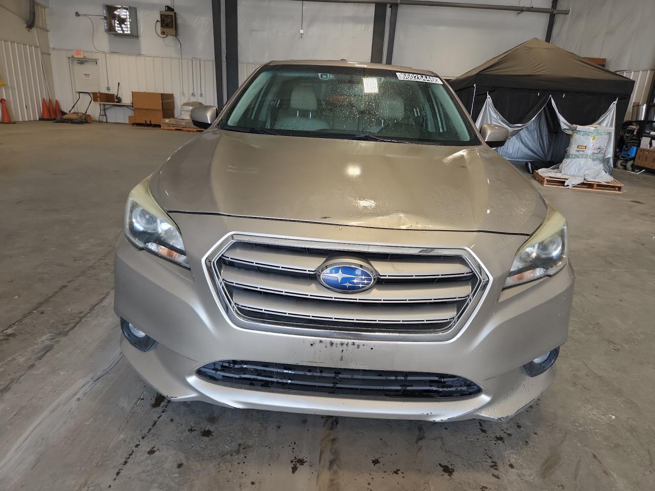 2015 Subaru Legacy 2.5i Limited Beige vin: 4S3BNAN64F3048833 Damage: Hood, Dent(S) W/ Paint Dmg, 5 To 6 Inches