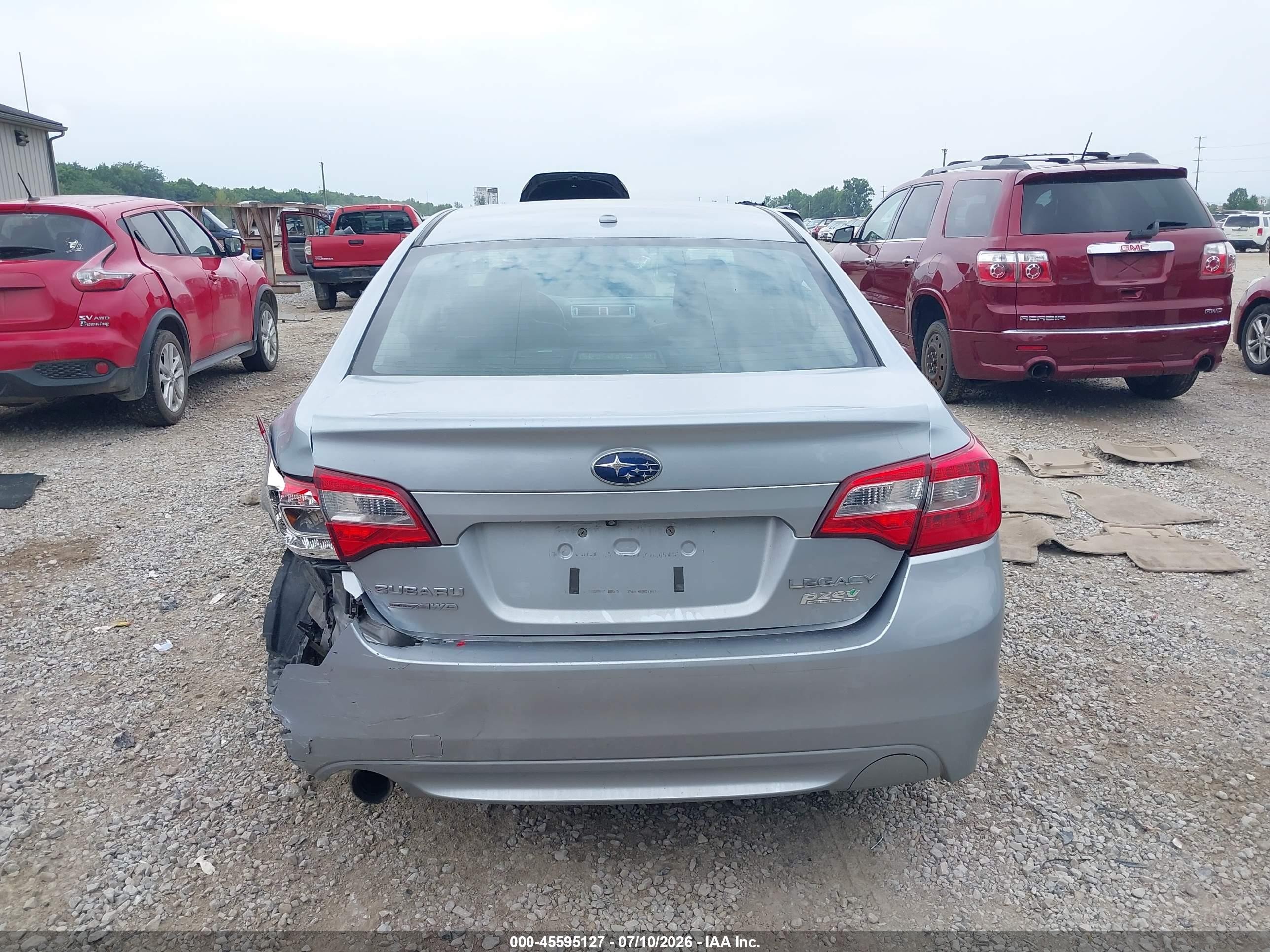 2015 Subaru Legacy 2.5i Limited Light Blue vin: 4S3BNAN64F3052462
