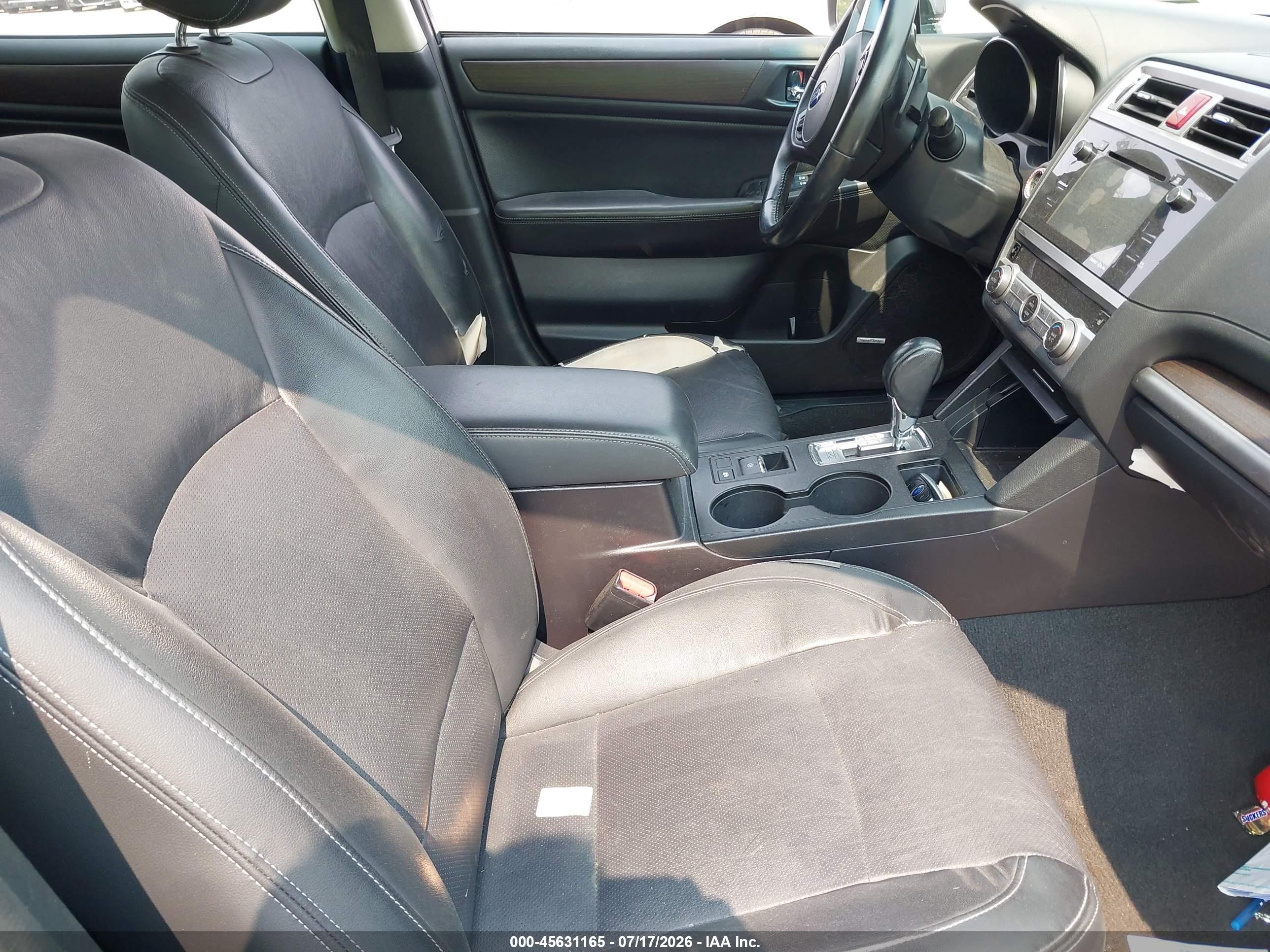 2015 Subaru Legacy 2.5i Limited Blue vin: 4S3BNAN64F3071416