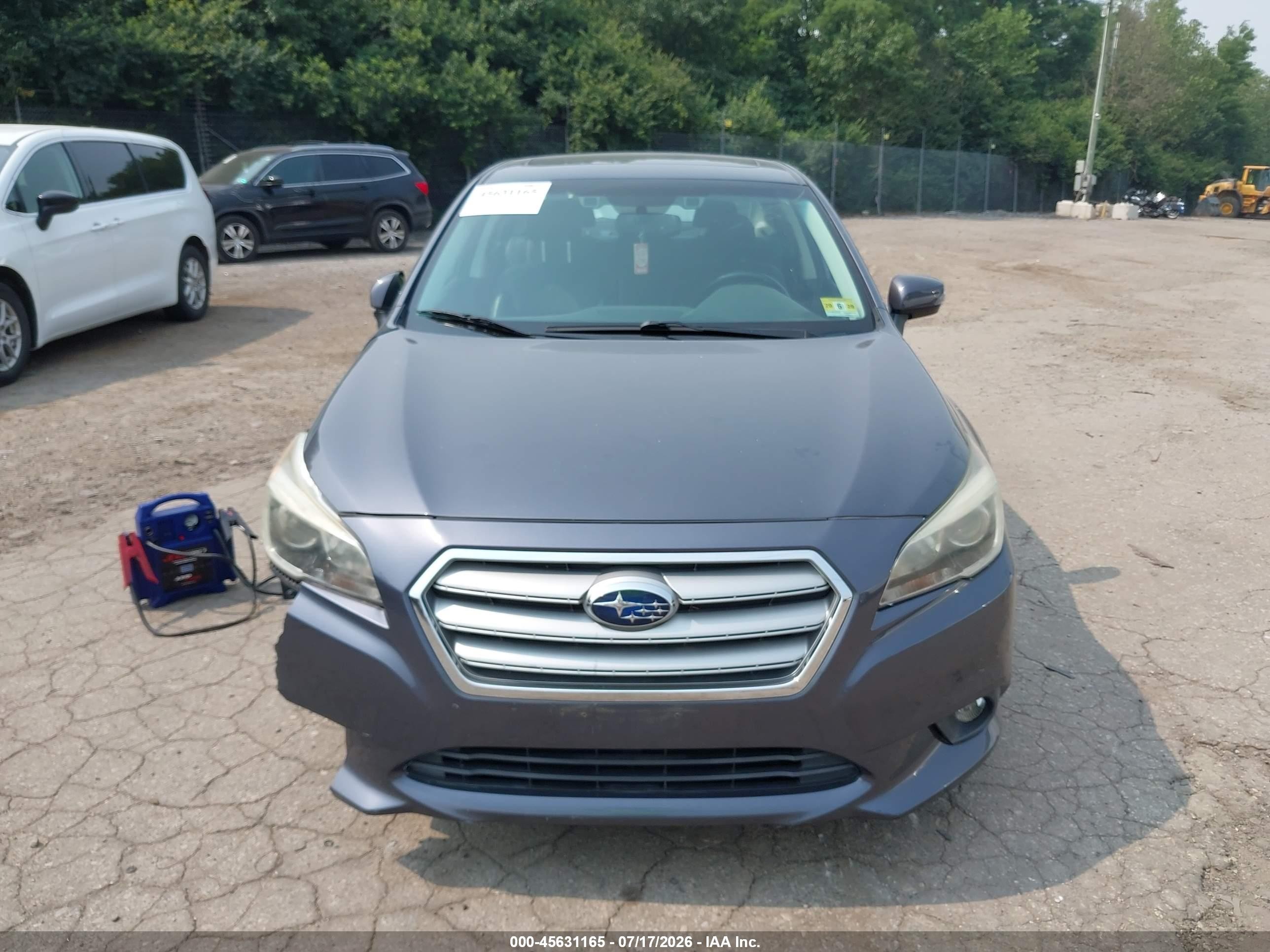 2015 Subaru Legacy 2.5i Limited Blue vin: 4S3BNAN64F3071416