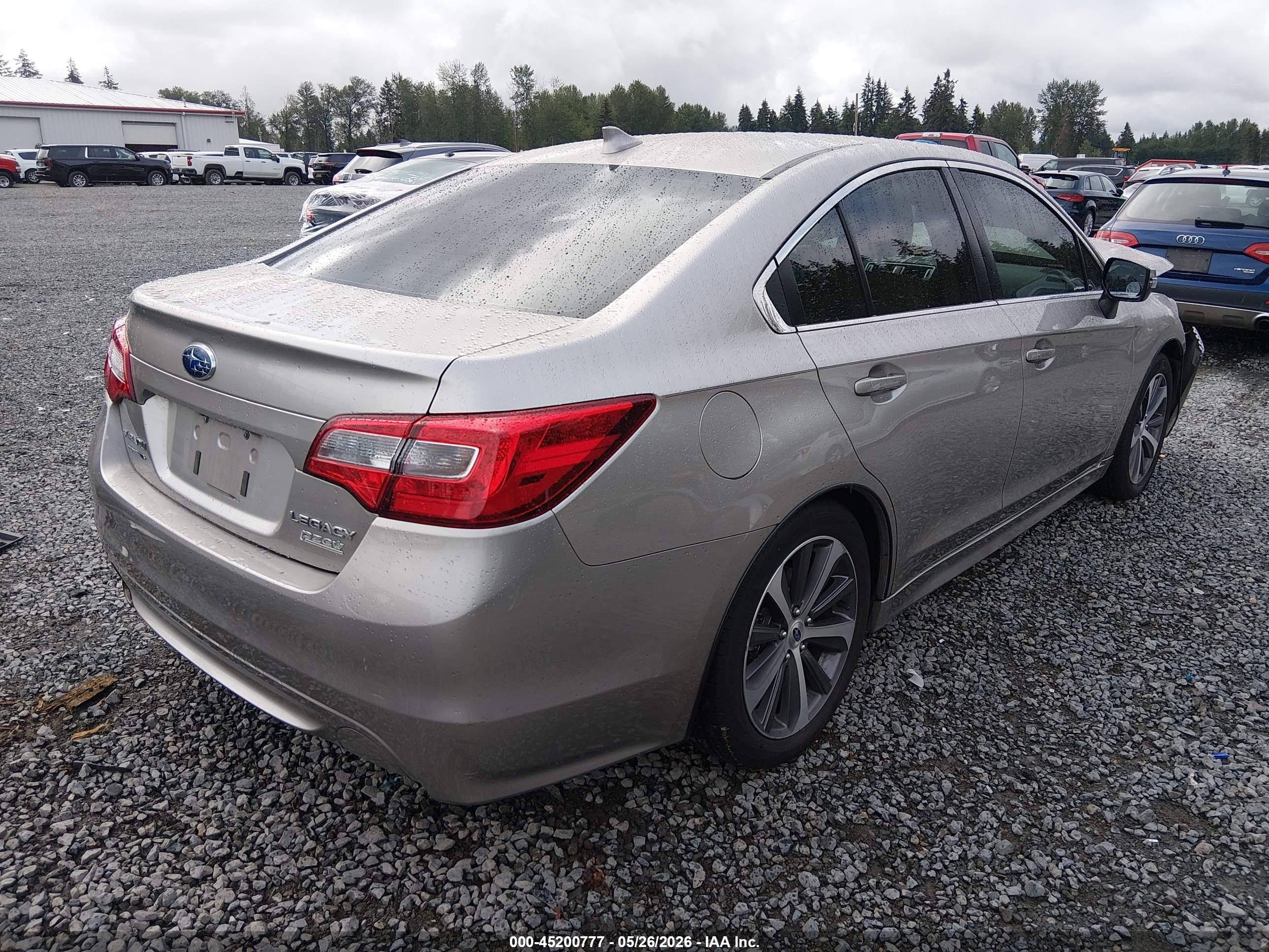 2016 Subaru Legacy 2.5i Limited Gold vin: 4S3BNAN65G3037891