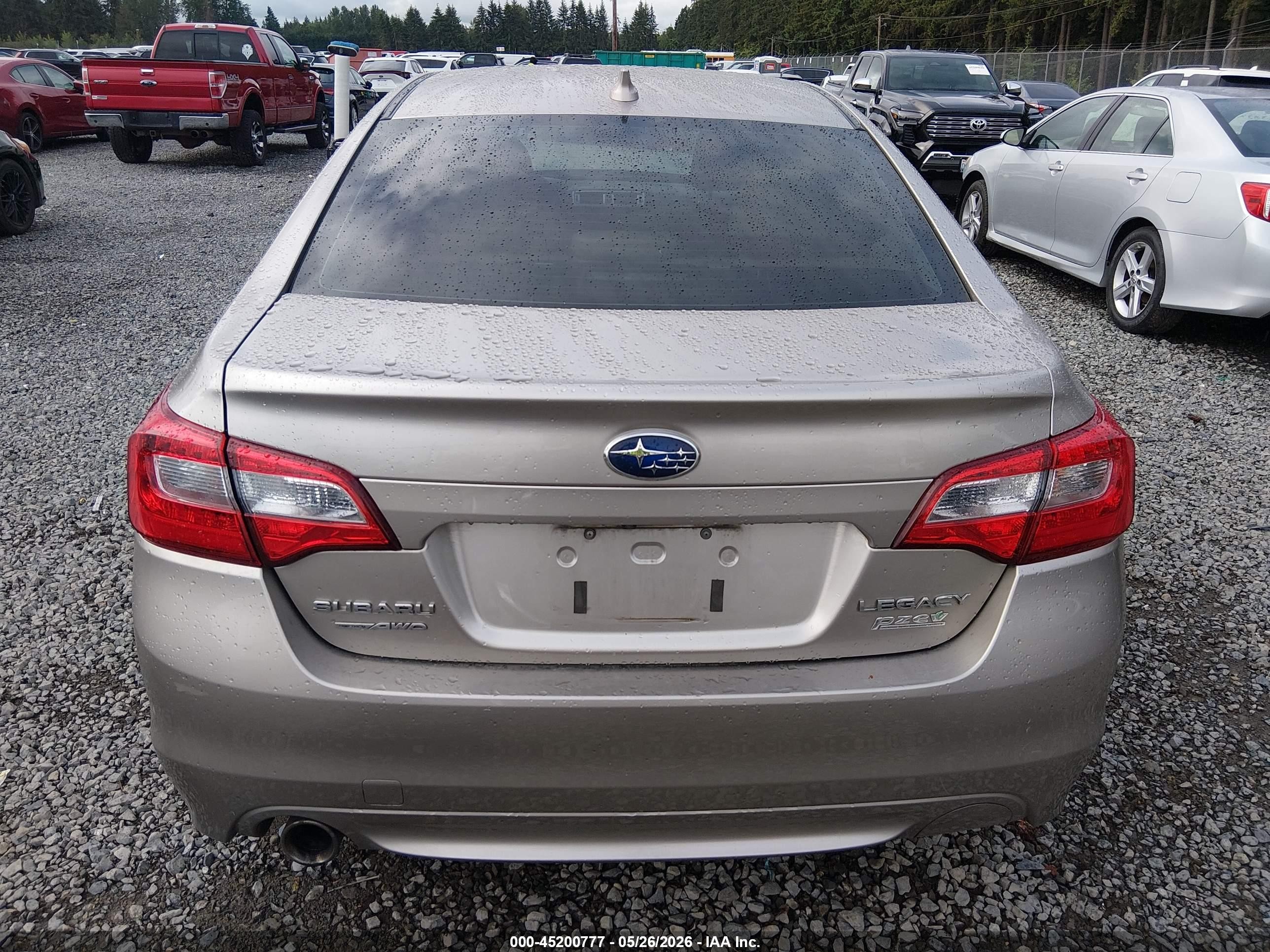 2016 Subaru Legacy 2.5i Limited Gold vin: 4S3BNAN65G3037891