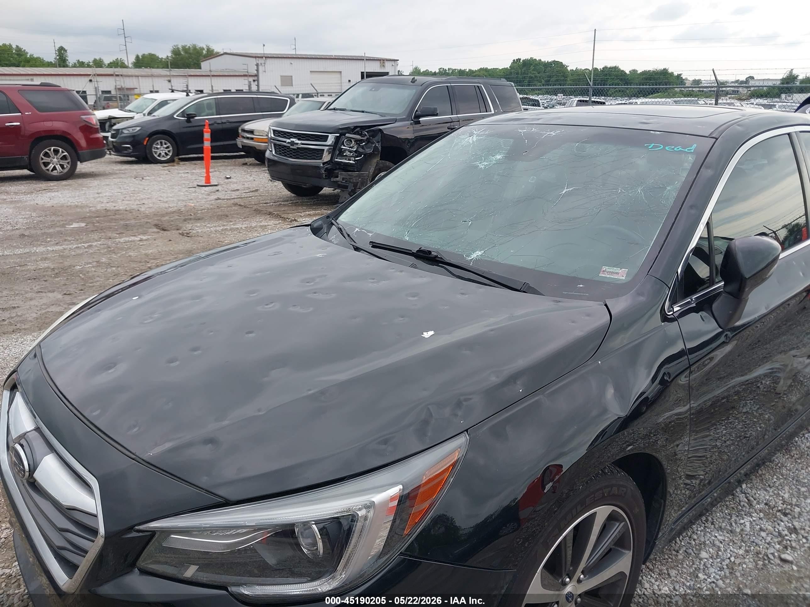 2018 Subaru Legacy 2.5i Limited Black vin: 4S3BNAN65J3034609