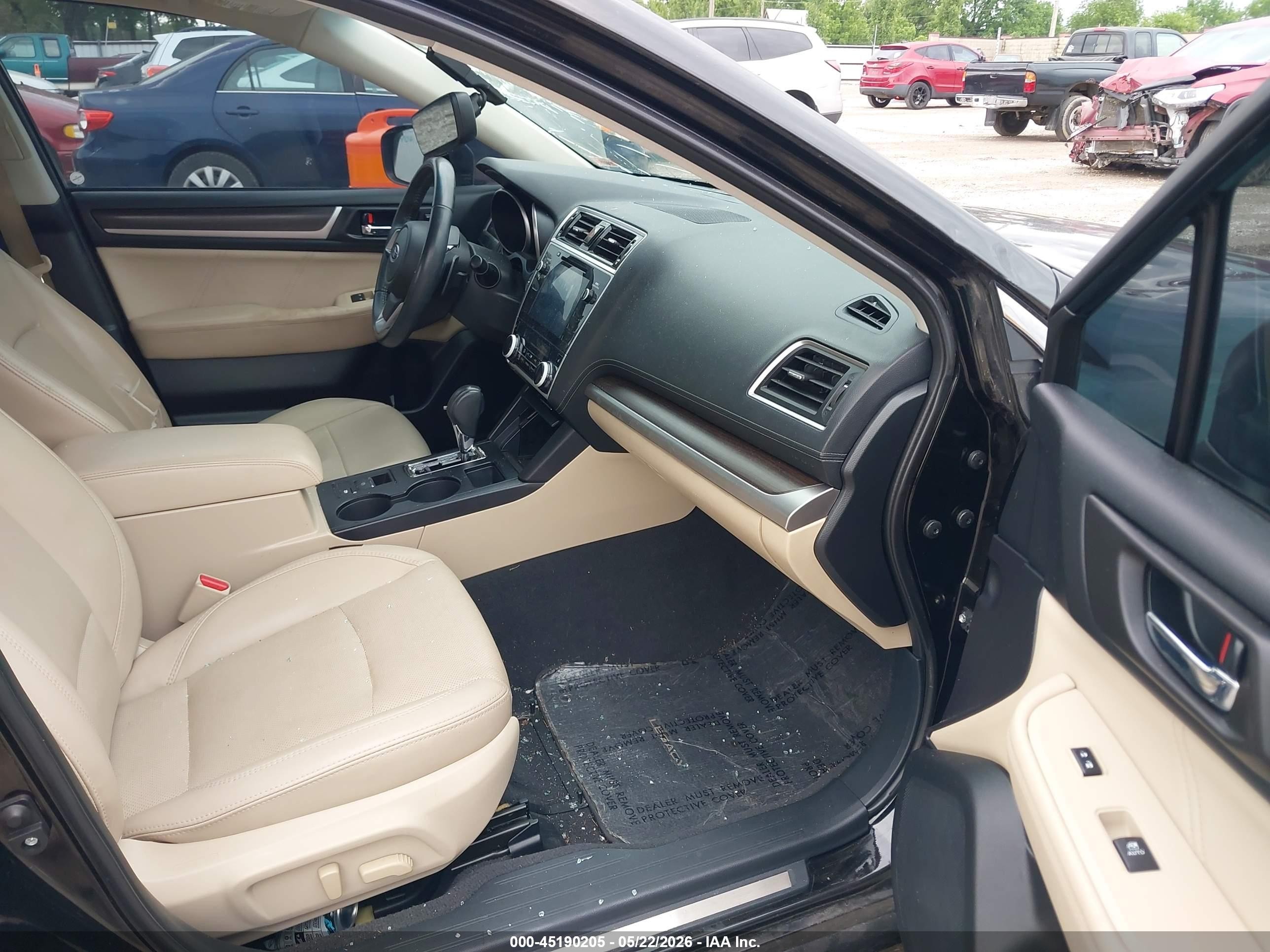 2018 Subaru Legacy 2.5i Limited Black vin: 4S3BNAN65J3034609