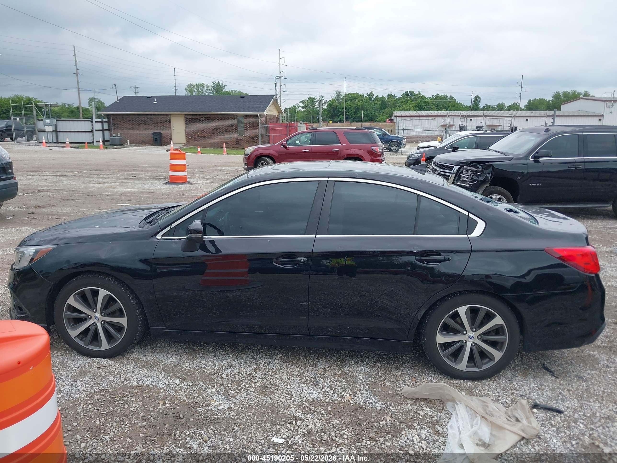 2018 Subaru Legacy 2.5i Limited Black vin: 4S3BNAN65J3034609