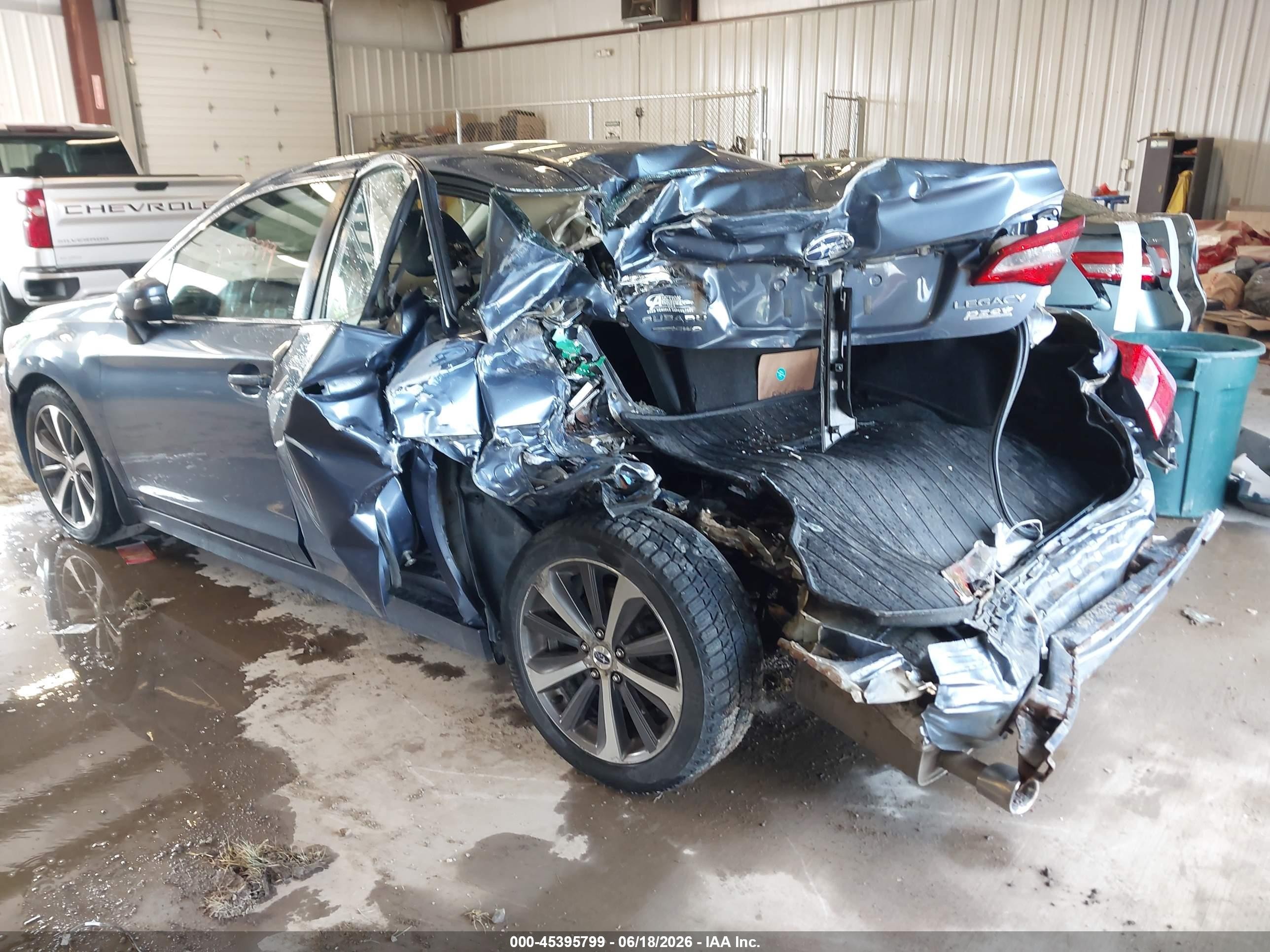 2015 Subaru Legacy 2.5i Limited Синий vin: 4S3BNAN66F3066041